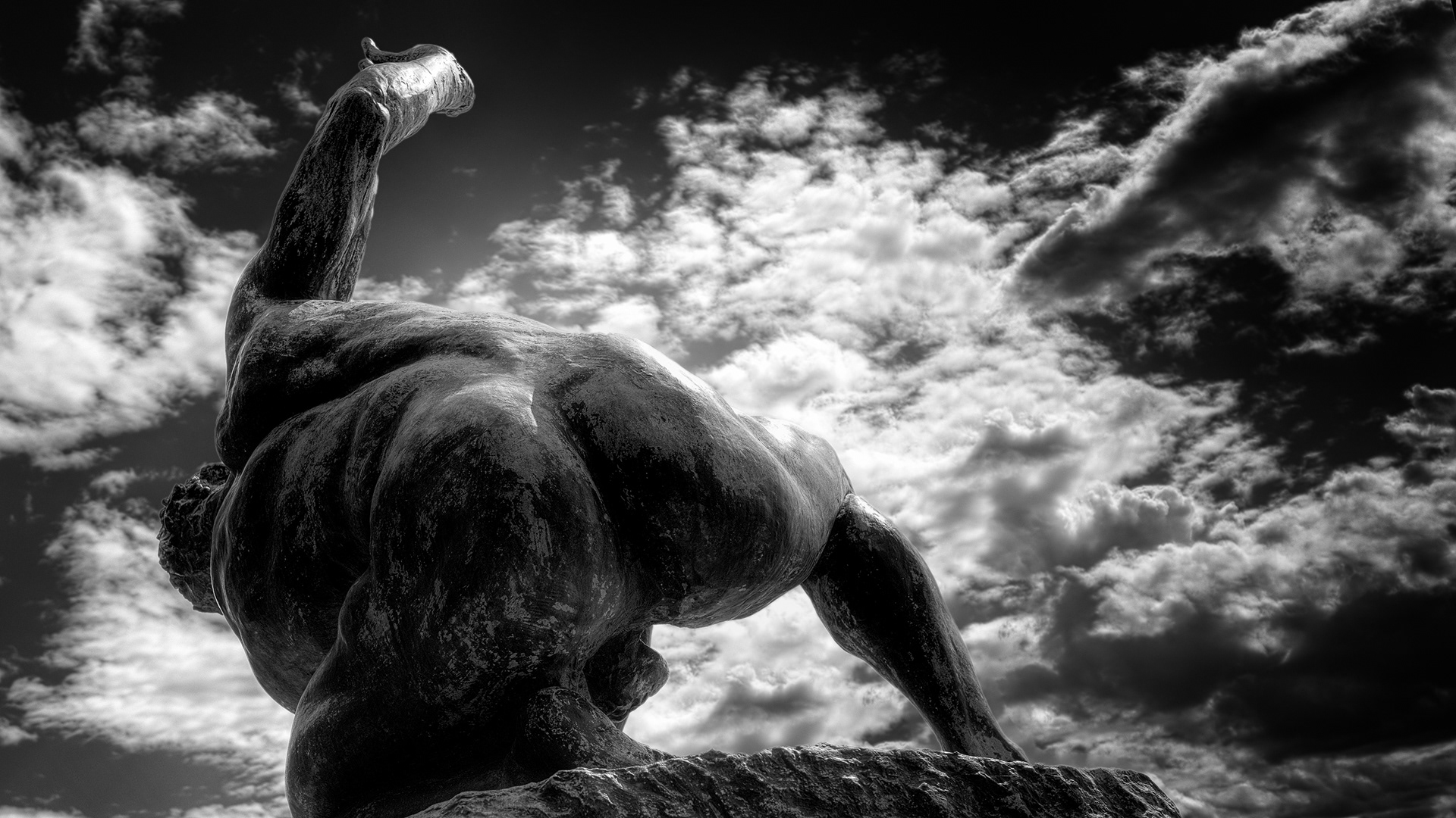 Der Athlet - Grabstätte Max Klinger