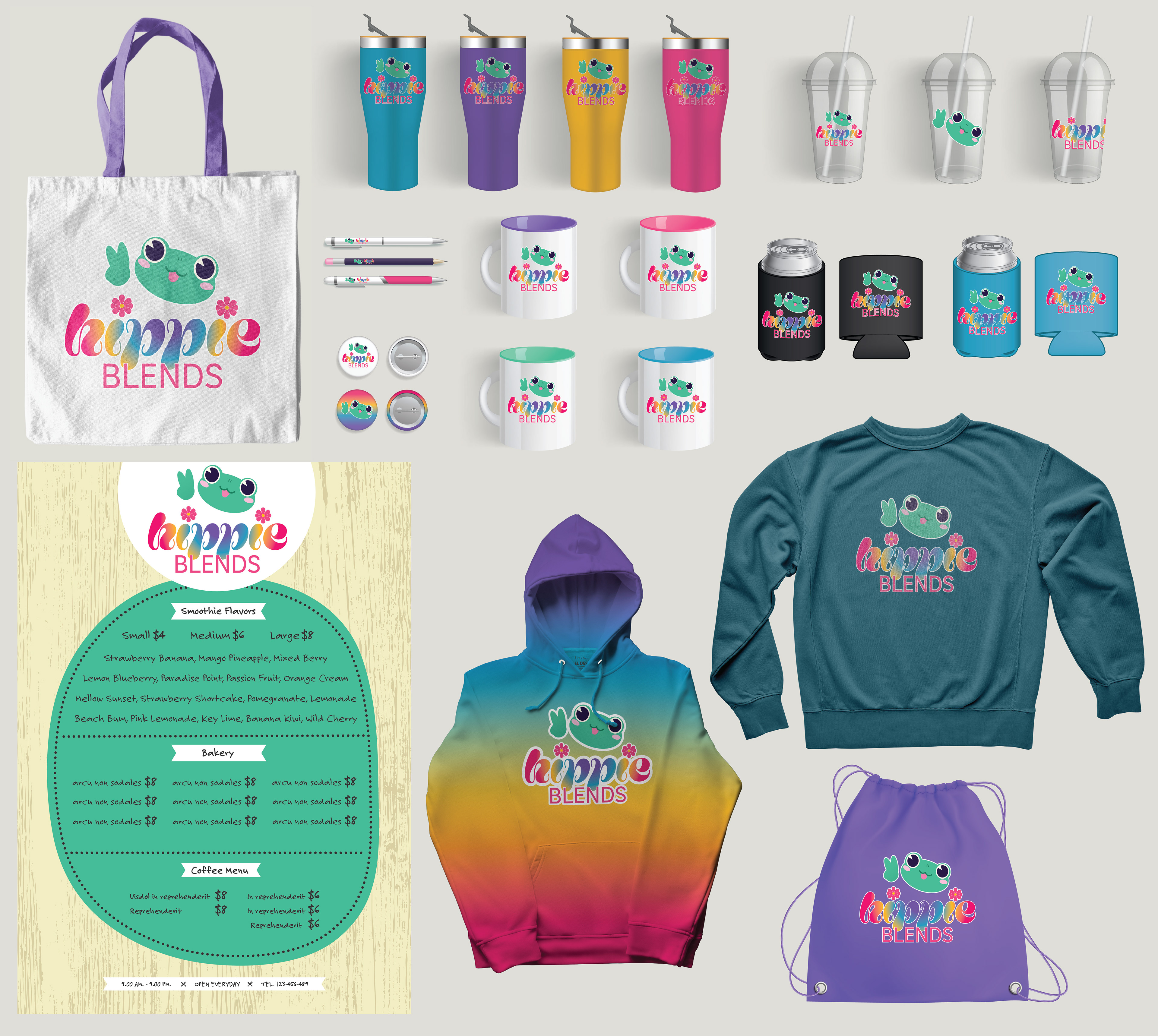 Hippie Blends; Smoothie Bar