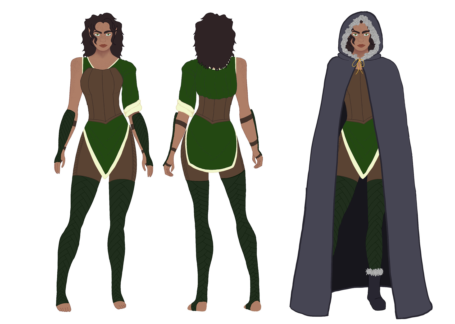 First Attempt at her Character Design