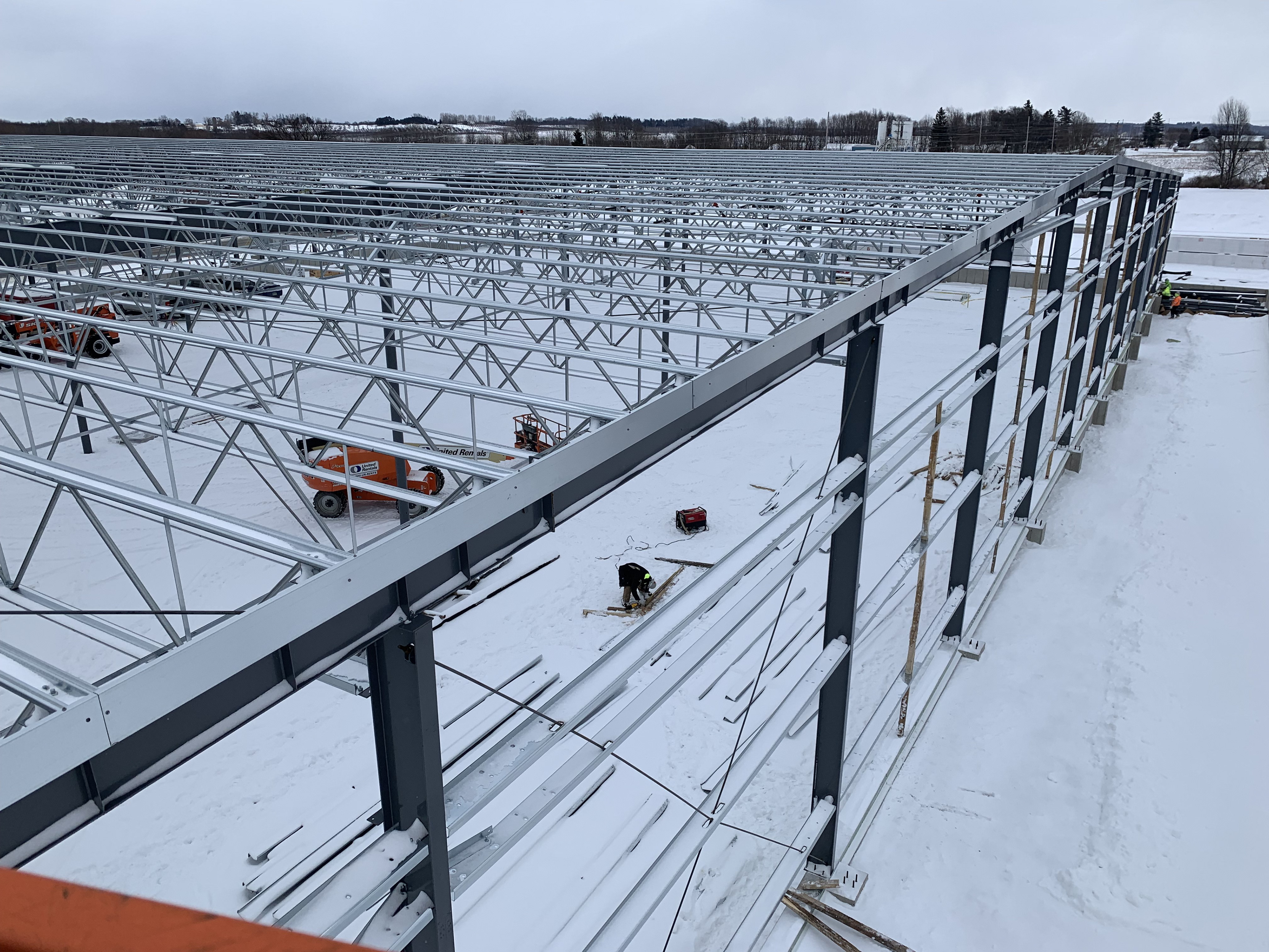 Pre Engineered Building - 3" and 5" IMP Siding and Roofing