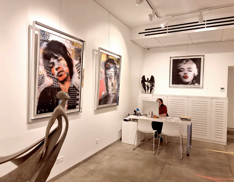 Exposition à la Galerie Marciano Paris