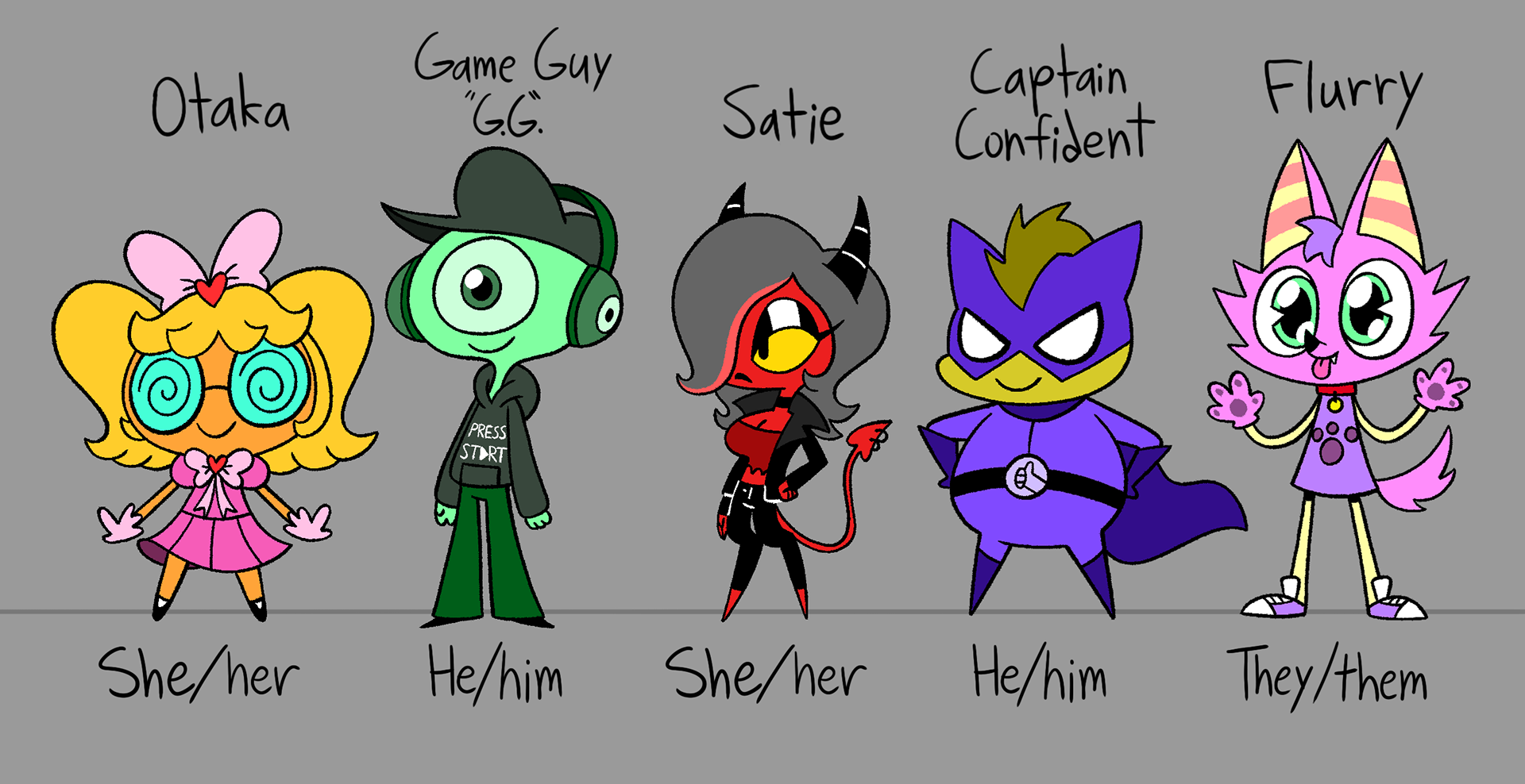 Supporting characters