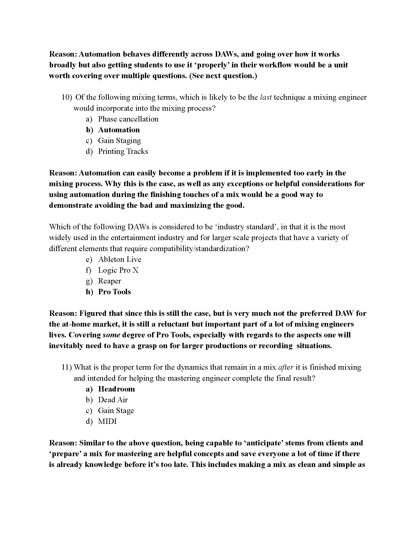 Mock Mock exam for an undergraduate music course (graded) (4)