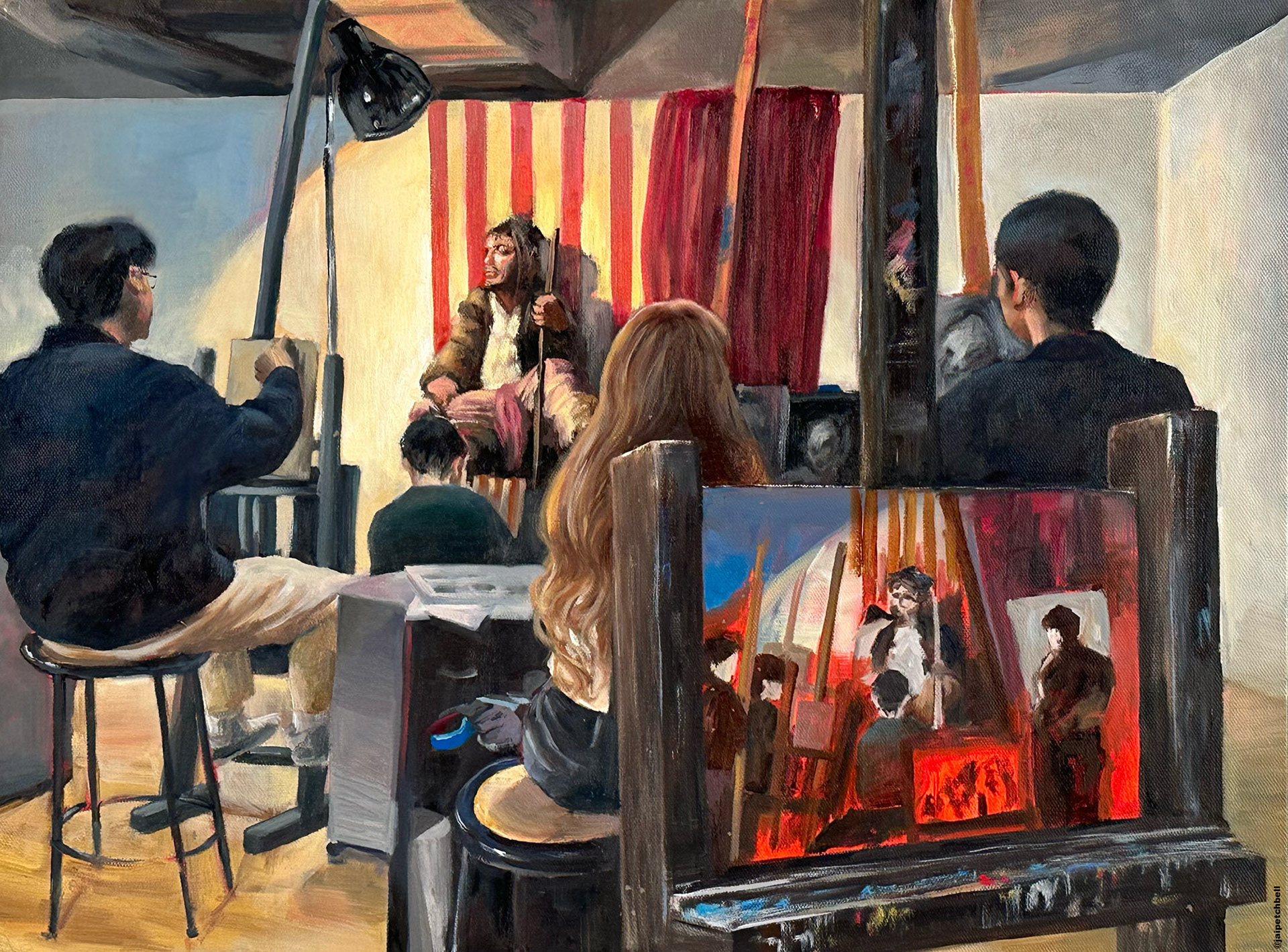 The Academy 18" x 24"