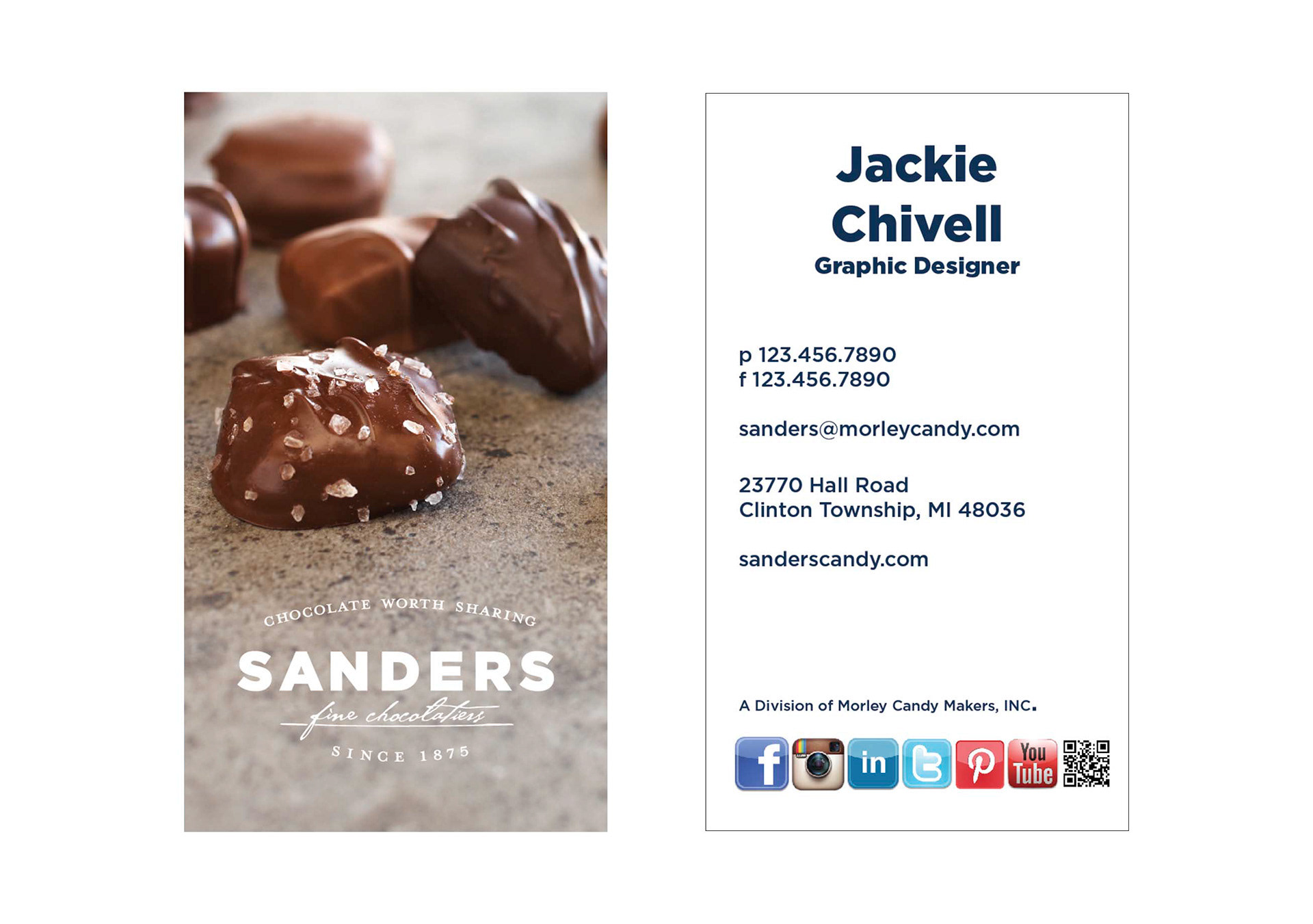Business card design