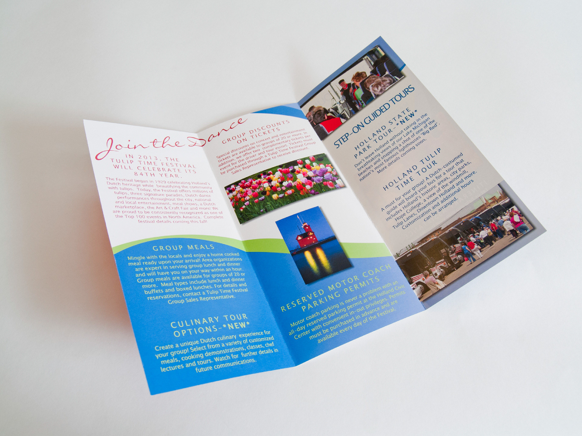 Trifold flyer design