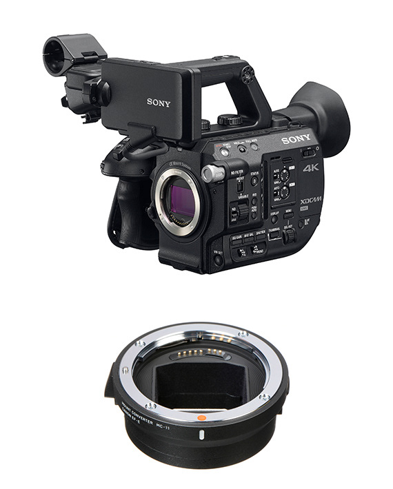 Kit Sony FS5 + adaptador. 140 €