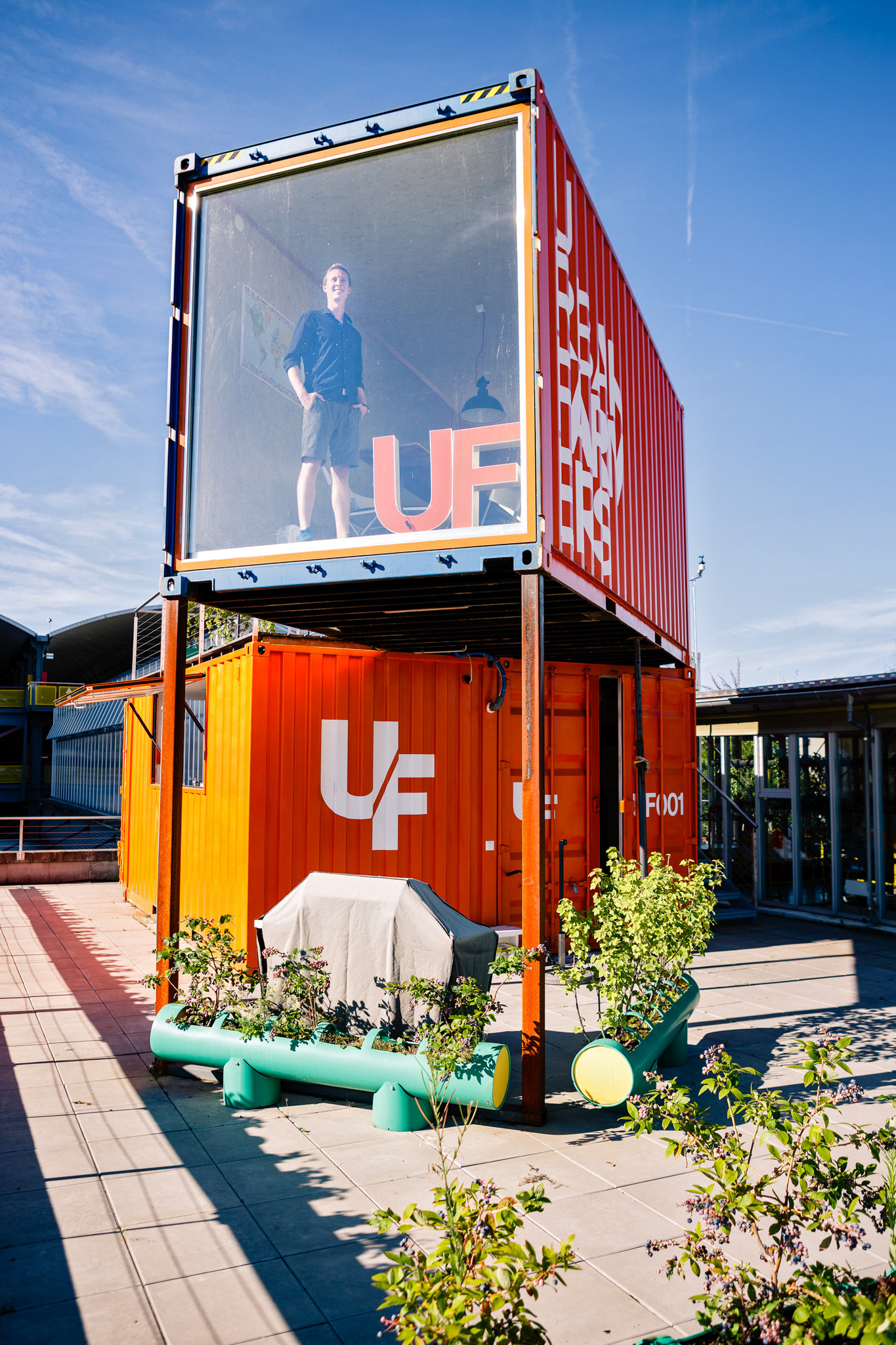 Geschäftsführer Urban Farming Mark Duro, Migros Magazin