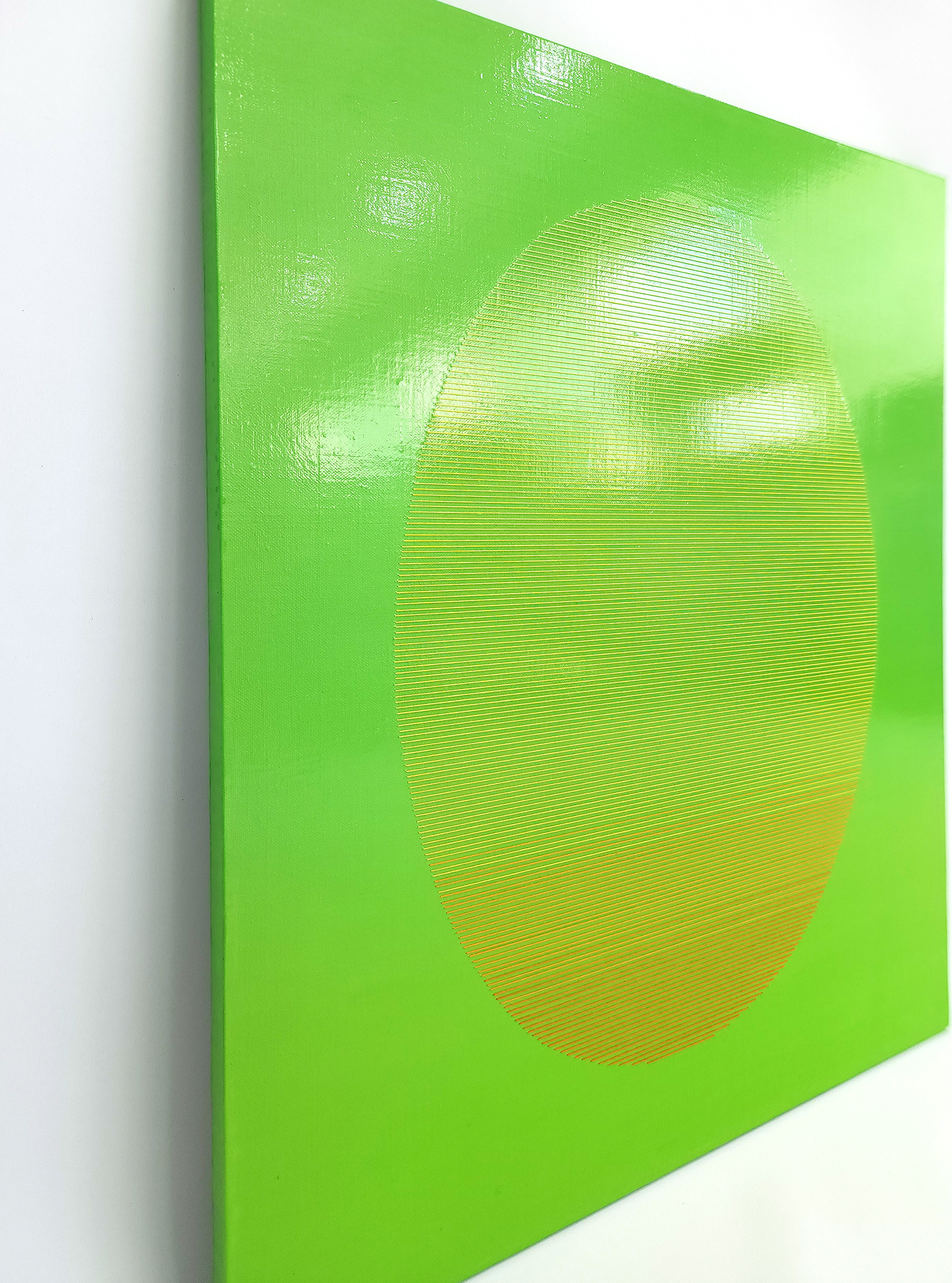 Untitled | 73x61cm | thread on acrylic | 2022