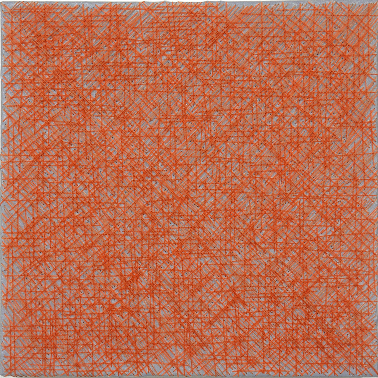 From one point to another | thread on reflective fabric | 18x18cm | 2019
