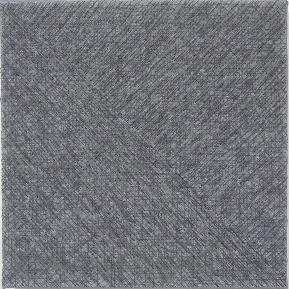 From one point to another | thread on reflective fabric | 18x18cm | 2019