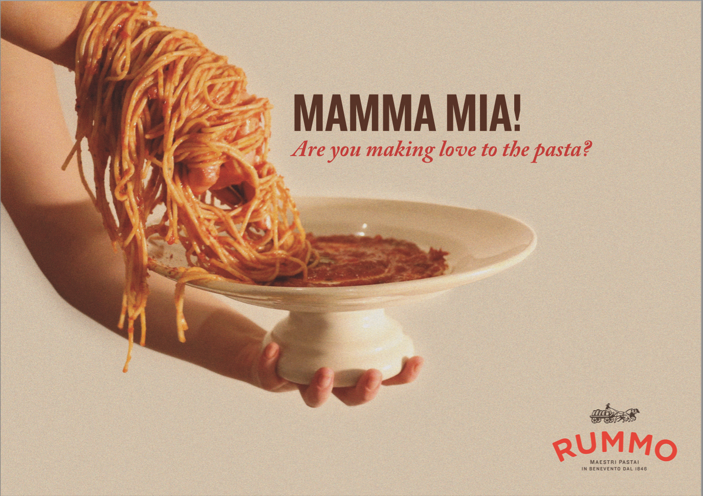 Istituto Marangoni - Photo print for Rummo 2022