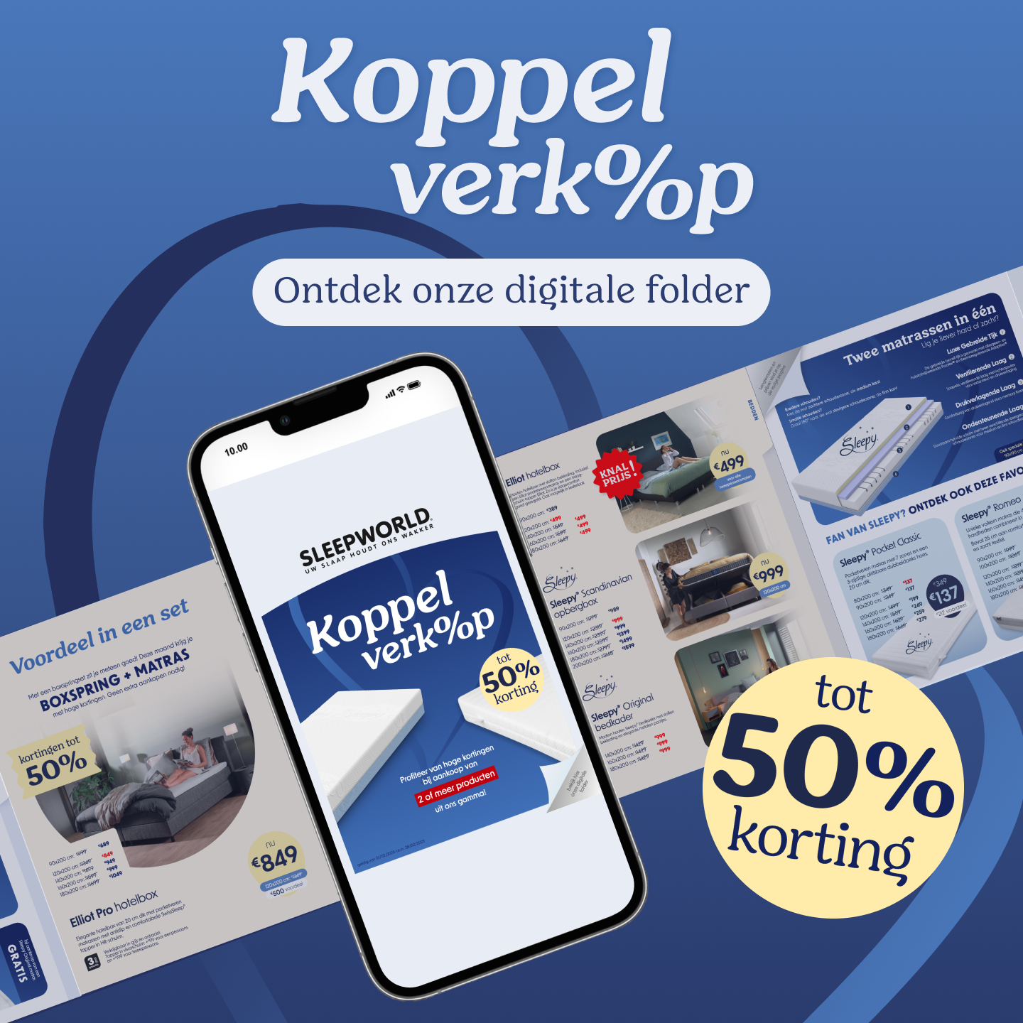 Sleepworld - Folder campagne