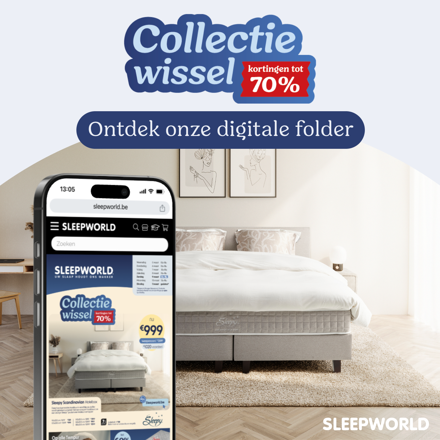 Sleepworld - Folder campagne