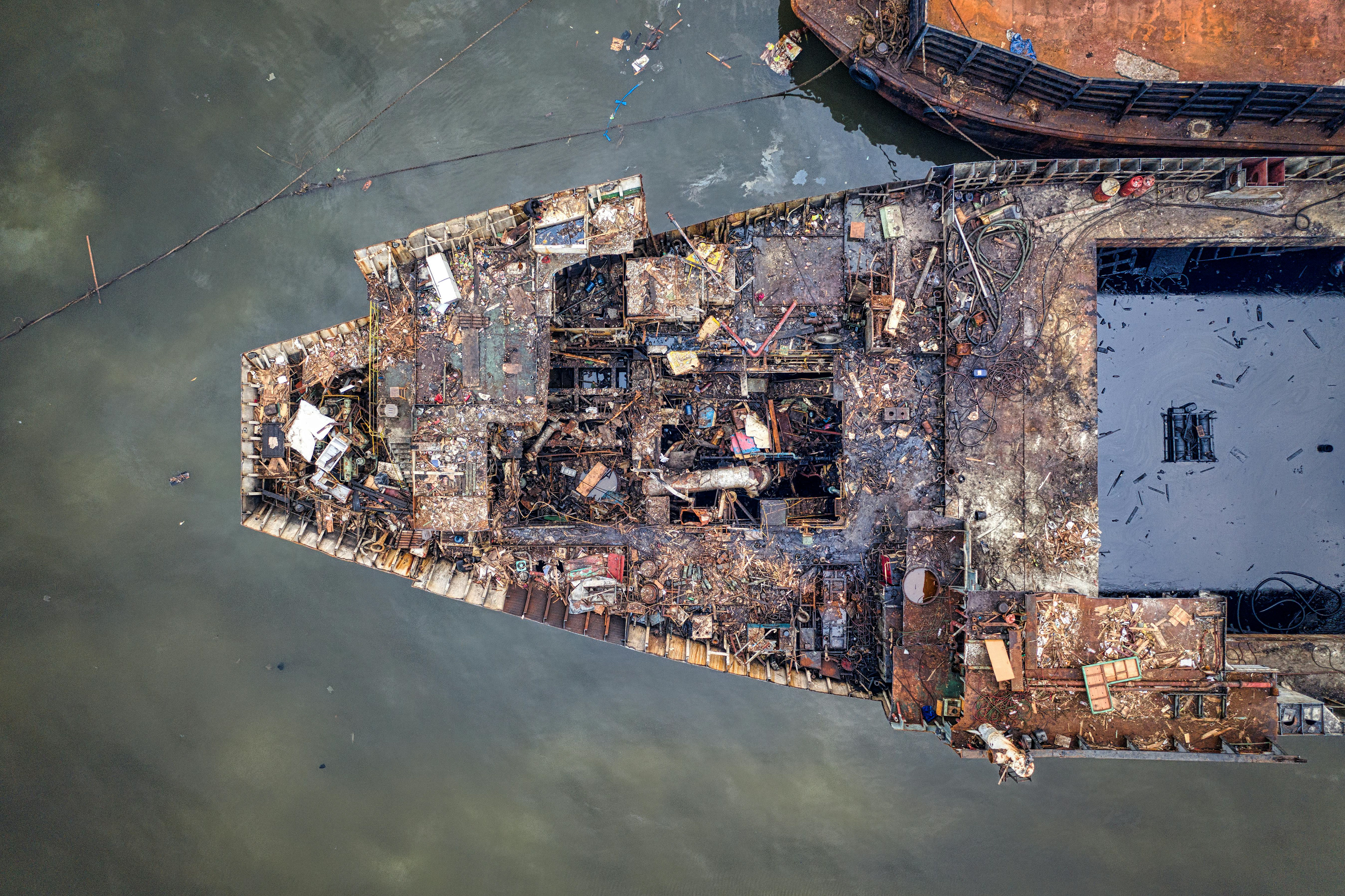 Boat that Ships US Trash to Foriegn Lands