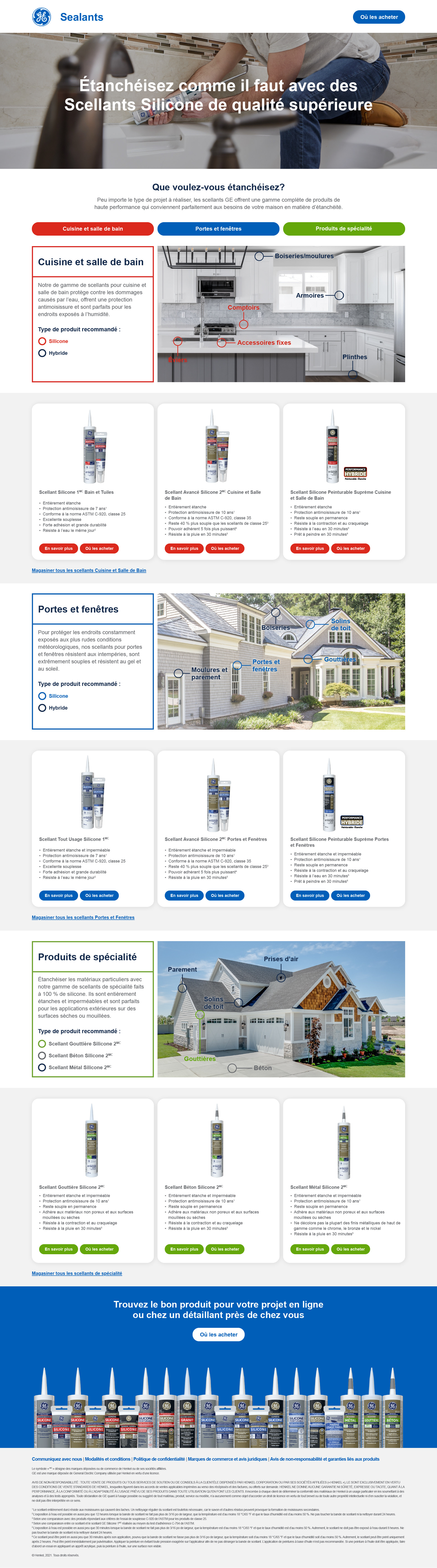Canadian Fill in the Gaps Campaign Landing Page - French