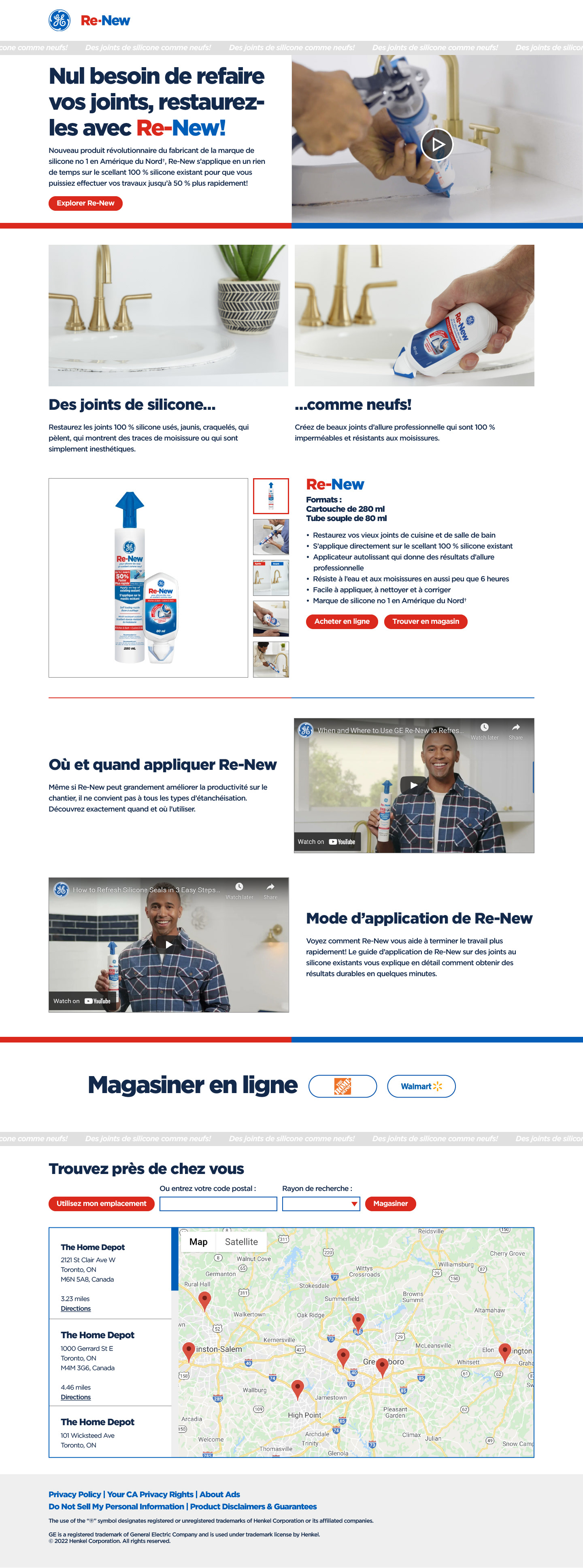 Canadian Re-New Landing Page