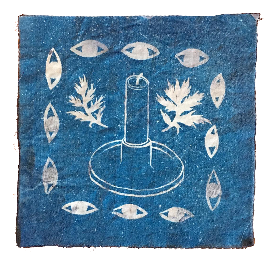Untitled Cyanotype on fabric, 2022