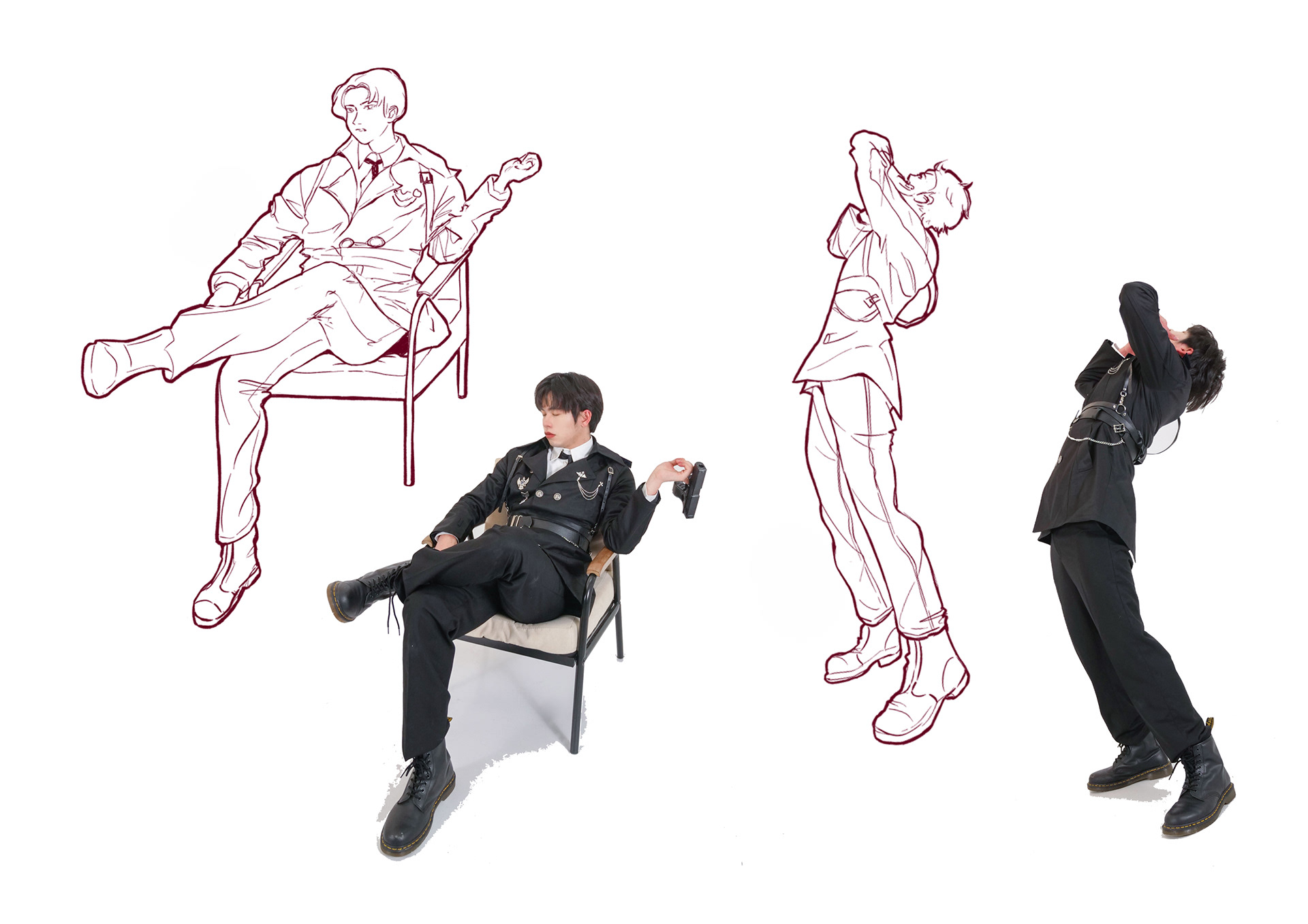 Male Pose Practice