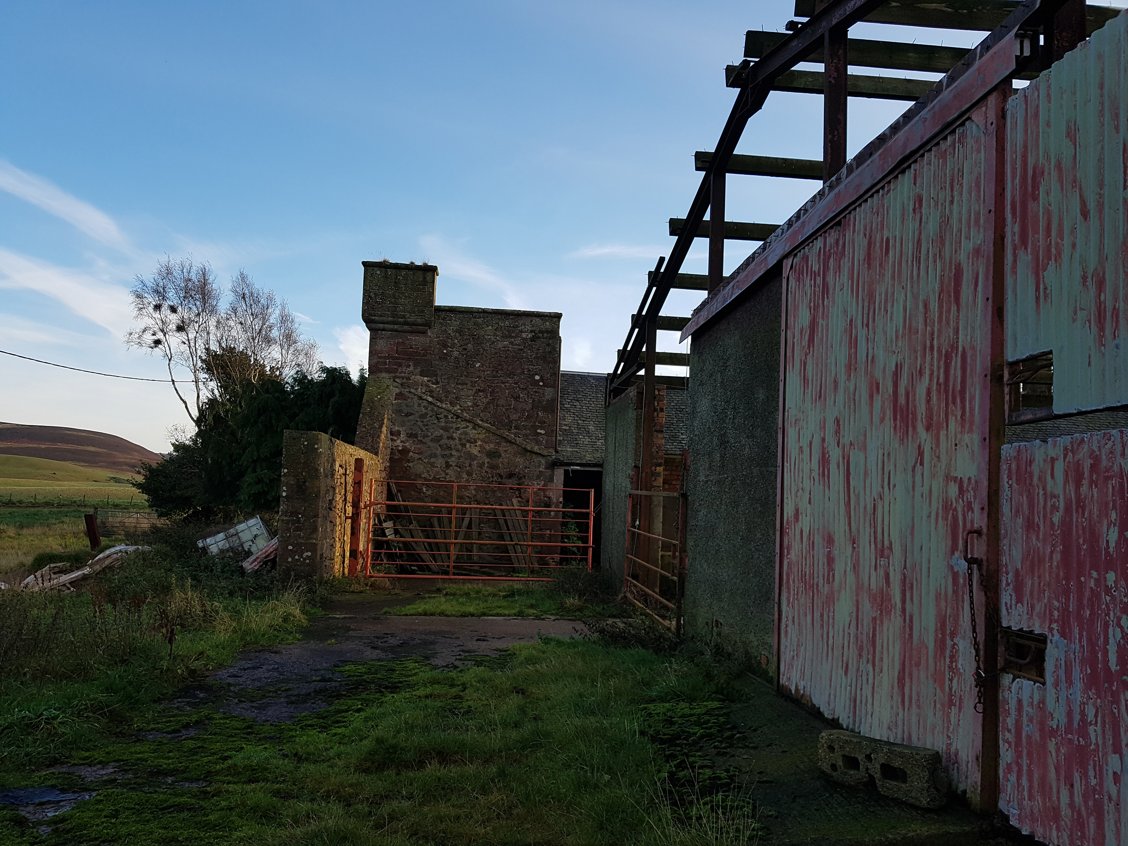 Castle Moffat Steading South Rangearchitecture restoration croftworks Scotland