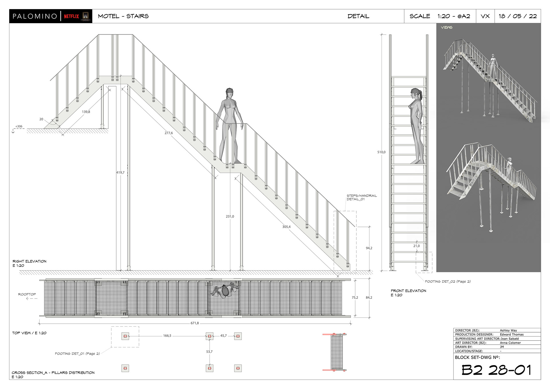 WHO IS ERIN CARTER? (2022, ASHLEY WAY) PRODUCTION DESIGNER: EDWARD THOMAS