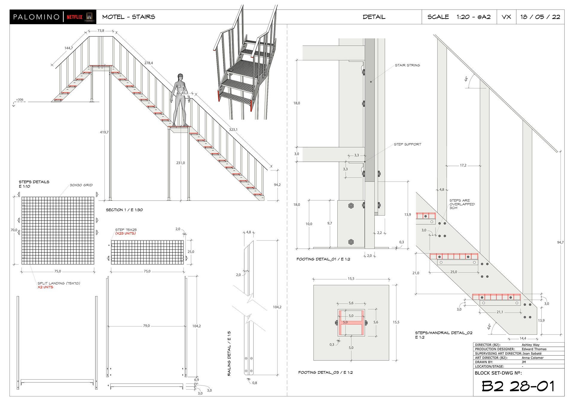 WHO IS ERIN CARTER? (2022, ASHLEY WAY) PRODUCTION DESIGNER: EDWARD THOMAS