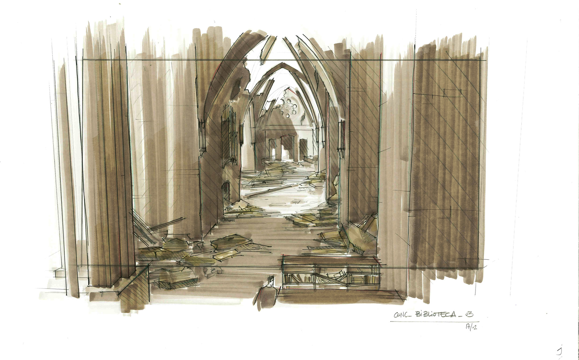 segon origen (2014, carles porta) · production designer: balter gallart