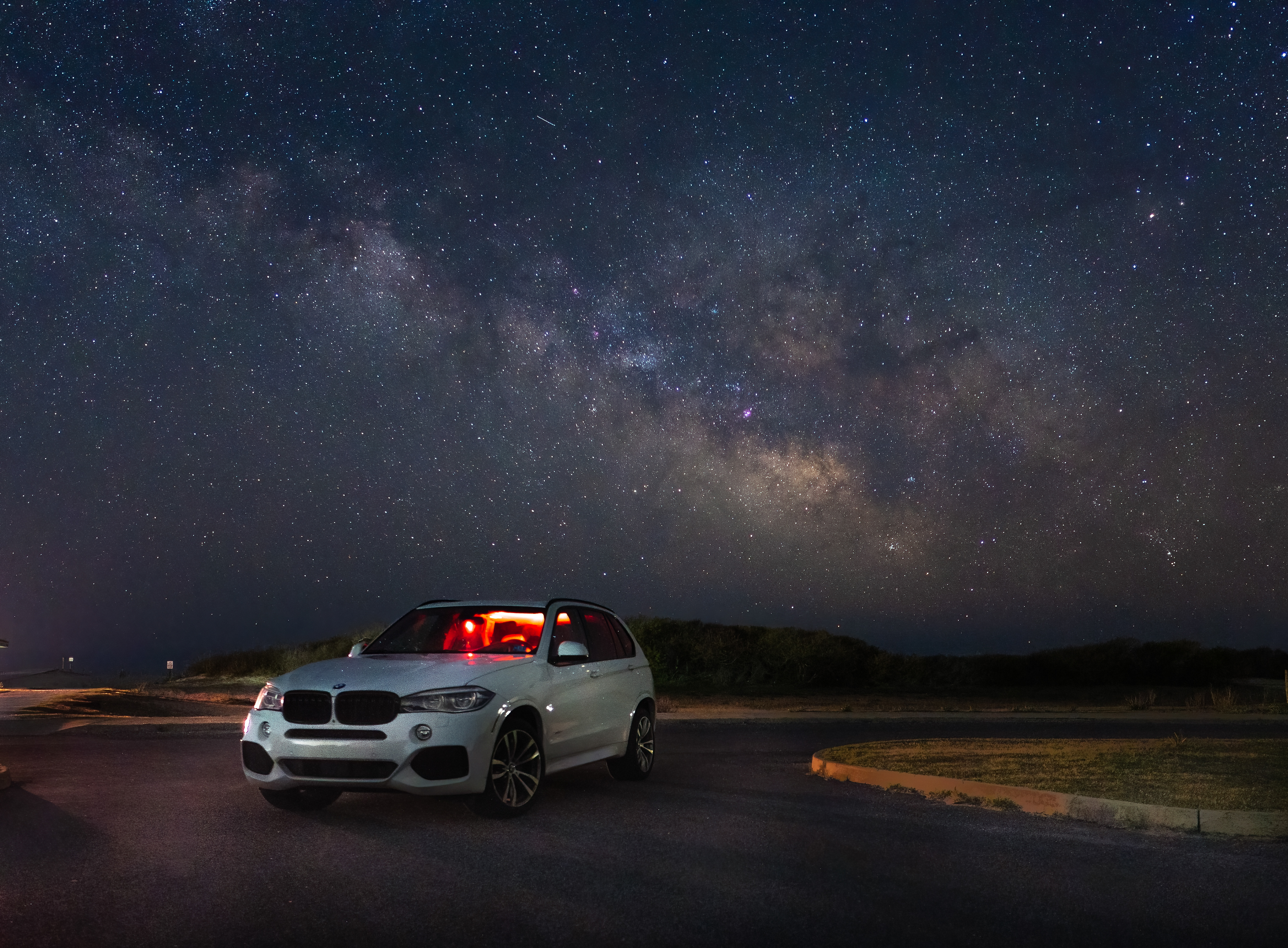 Milkyway at a beach