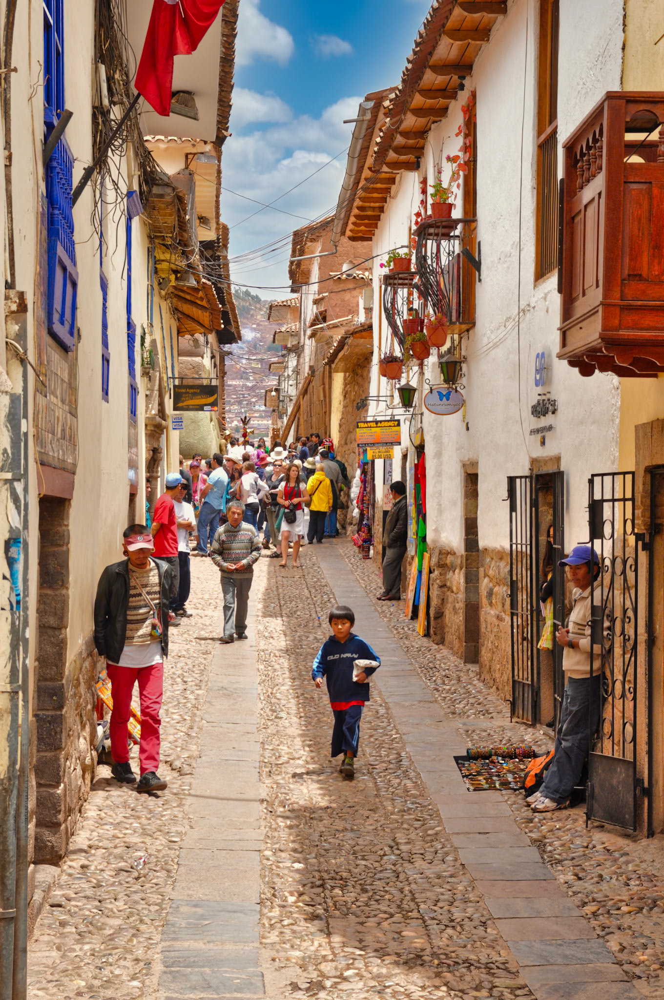 Rue de Cuzco, Pérou