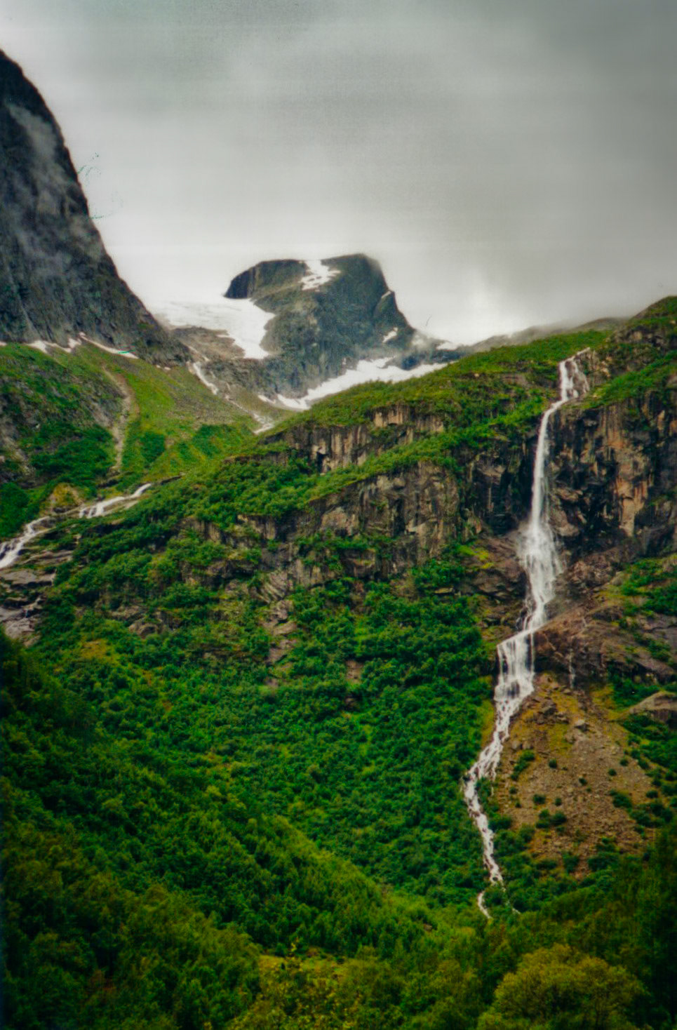 Cascade, Briksdalsbreen, Norvège