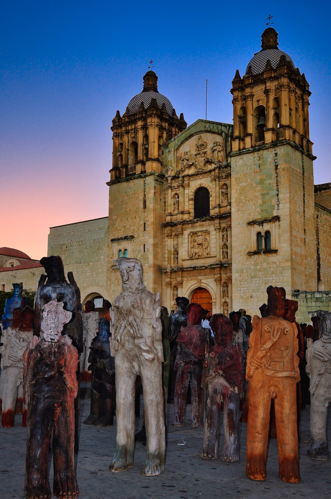 Templo de Santo Domingo de Guzmán à Oaxaca de Juárez au Mexique