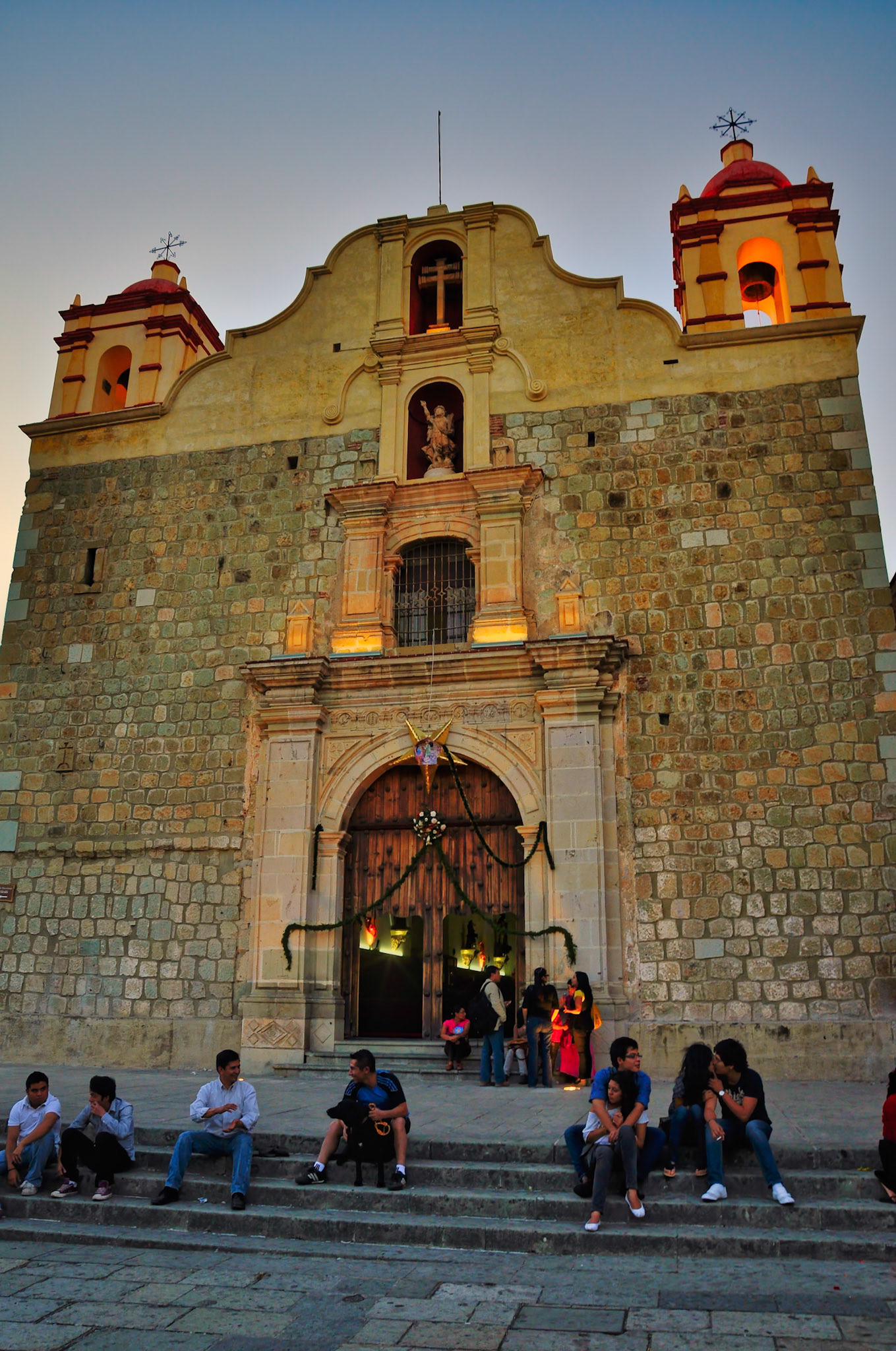 Templo de Santo Domingo de Guzmán à Oaxaca de Juárez au Mexique