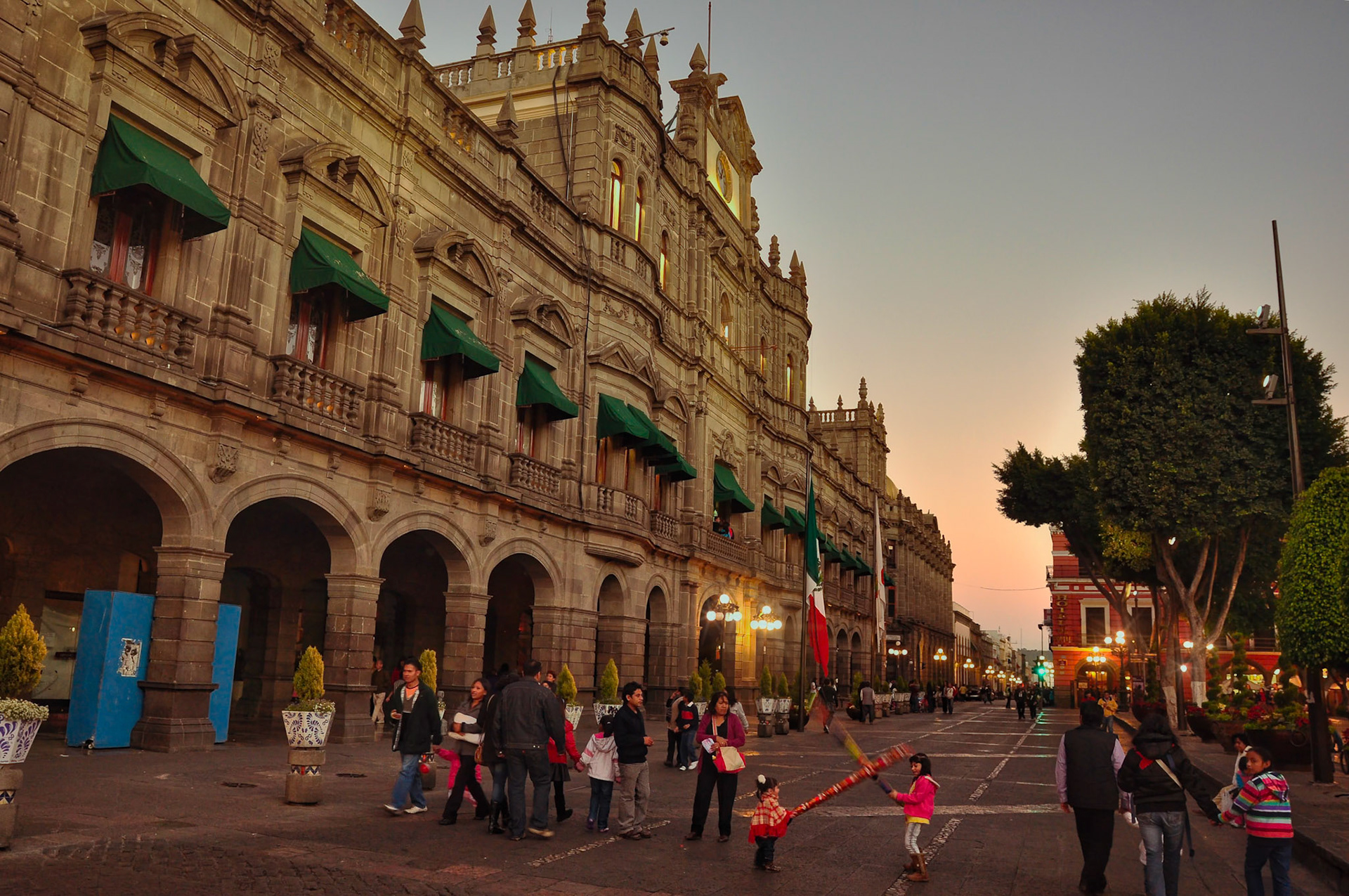 Hotel de ville de Puebla, Mexique