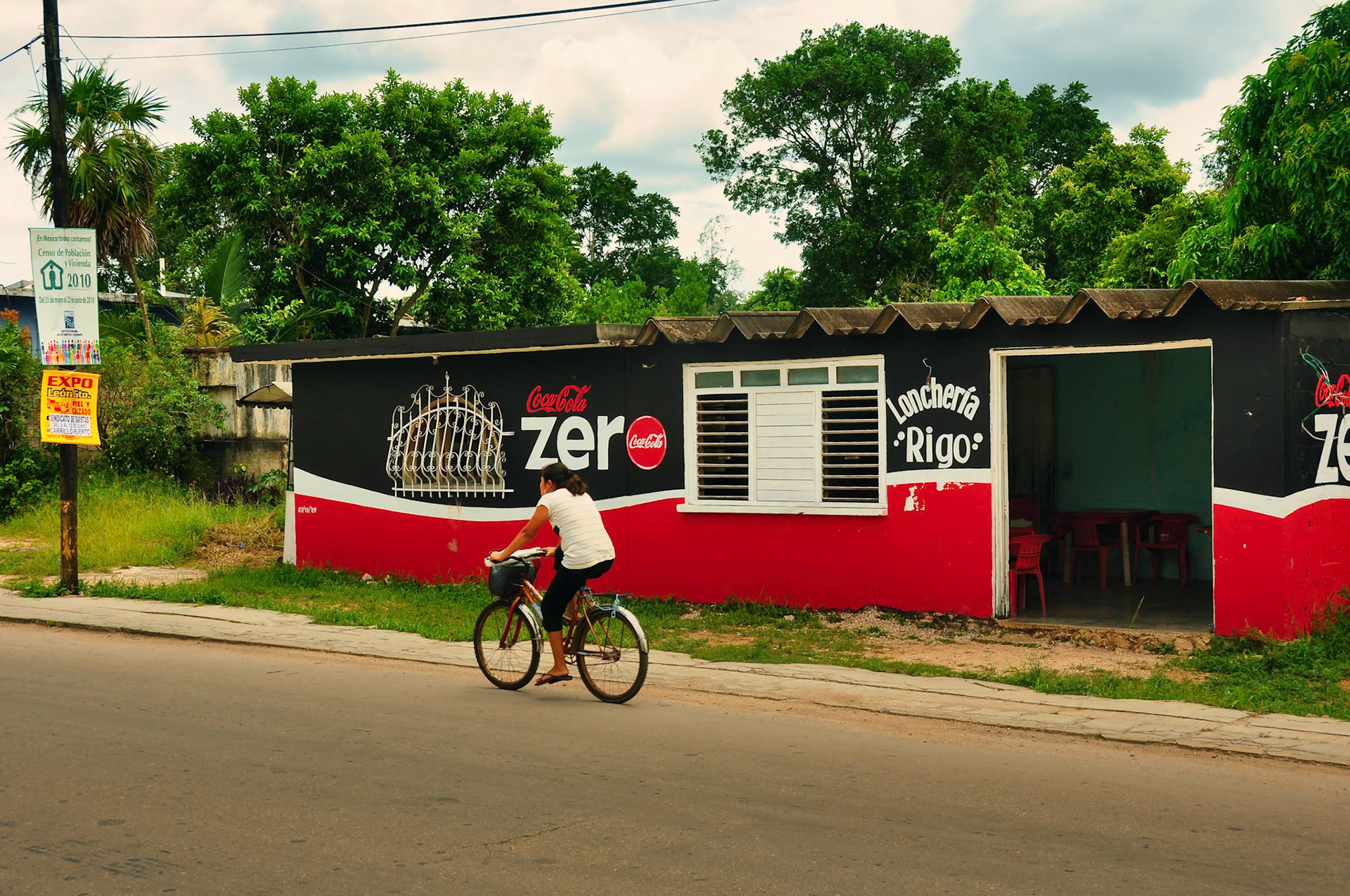 Dans les rues de Felipe Carrillo Puerto, Quintana Roo, Mexique