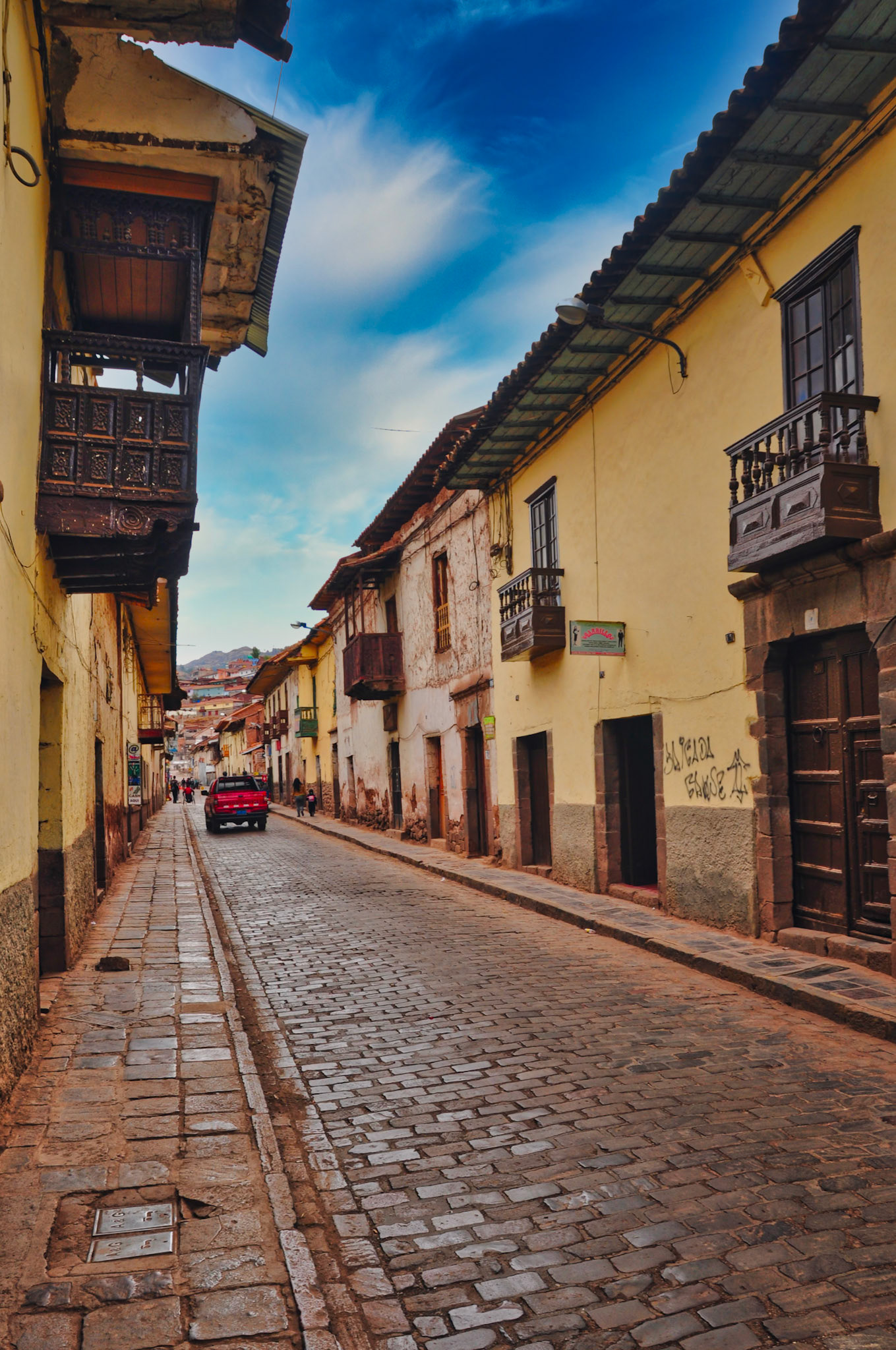 Rue de Cuzco, Pérou