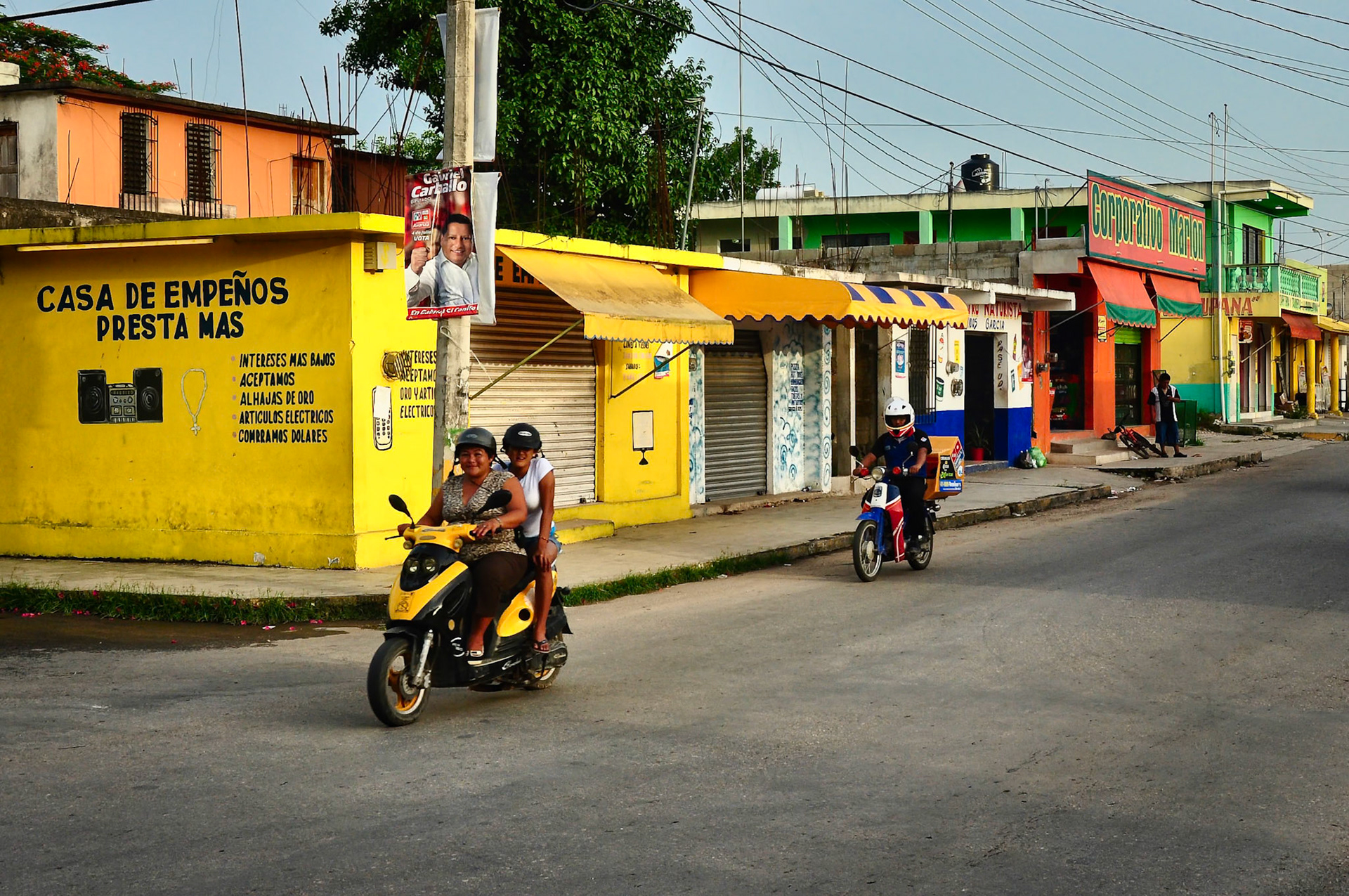 Rue de Felipe Carrilo Puerto, Quintana Roo, Mexique