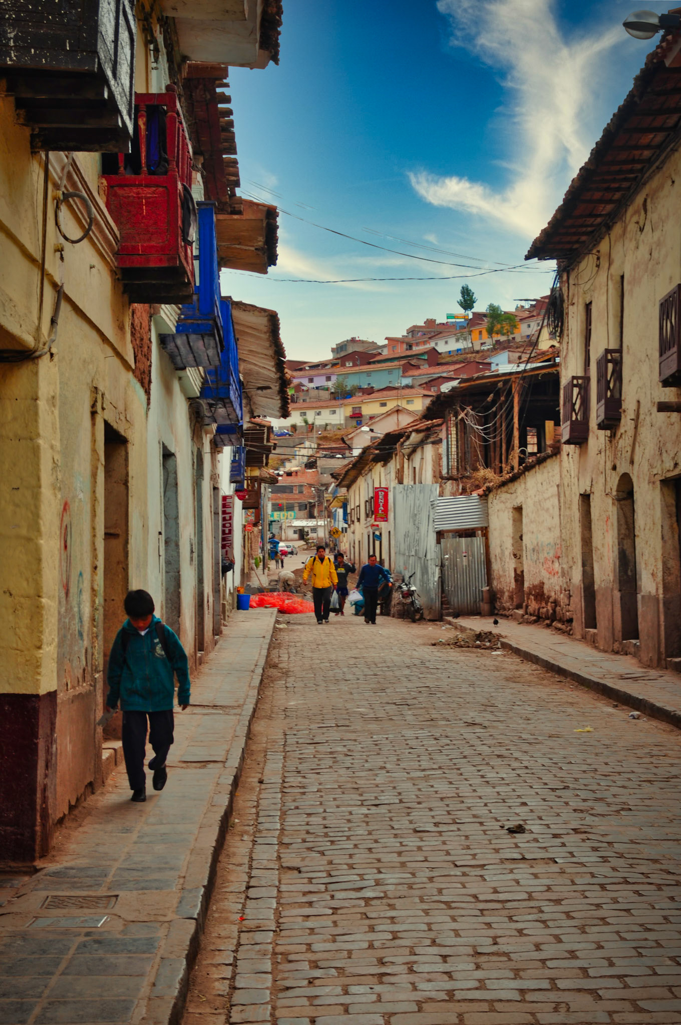Rue de Cuzco, Pérou