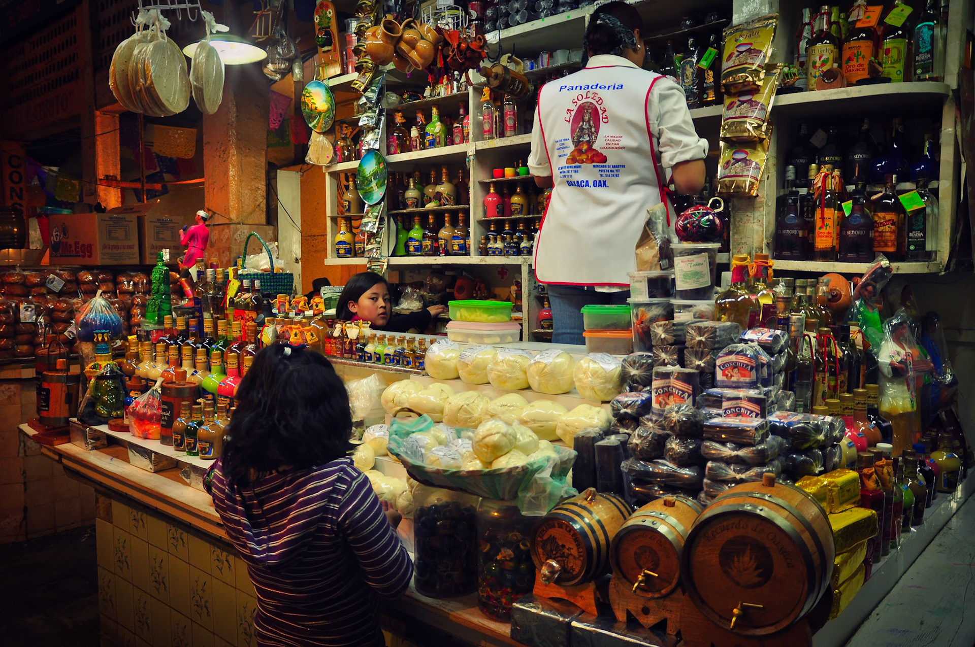 Mercado Benito Juárez à Oaxaca de Juárez, Mexique