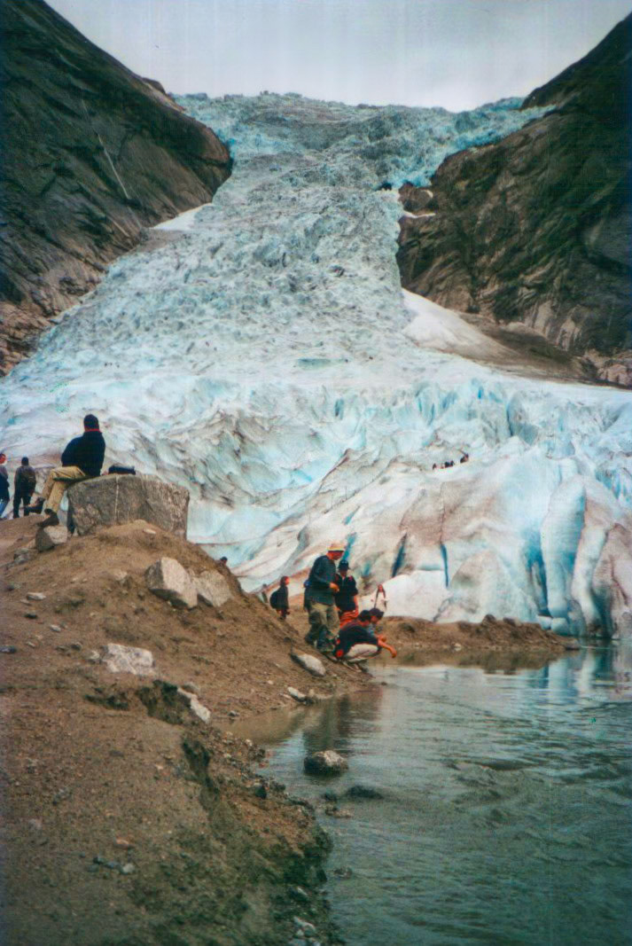 Glacier du Briksdalsbreen, Norvège