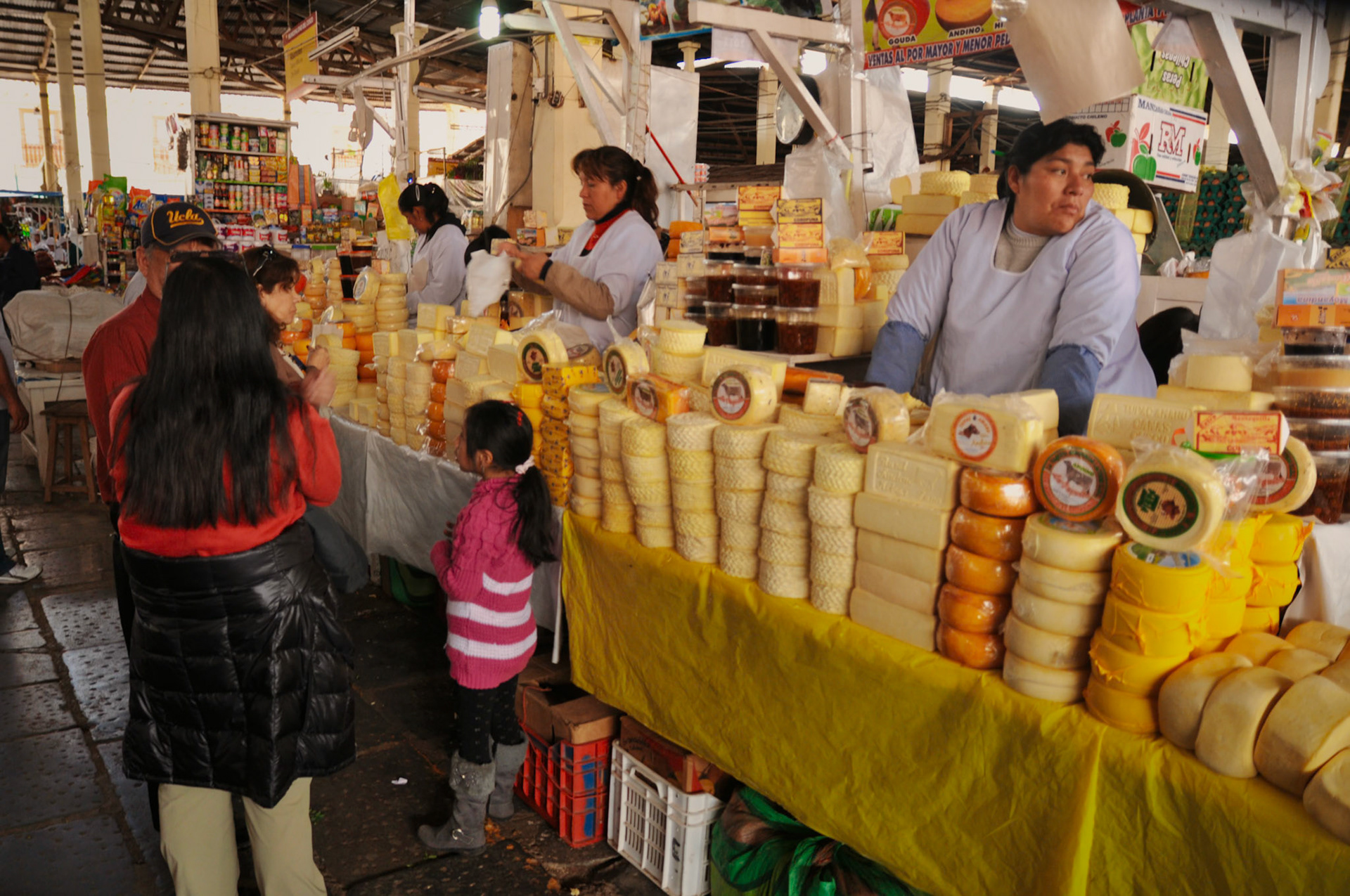 Marché de San Pedro, Cuzco, Pérou