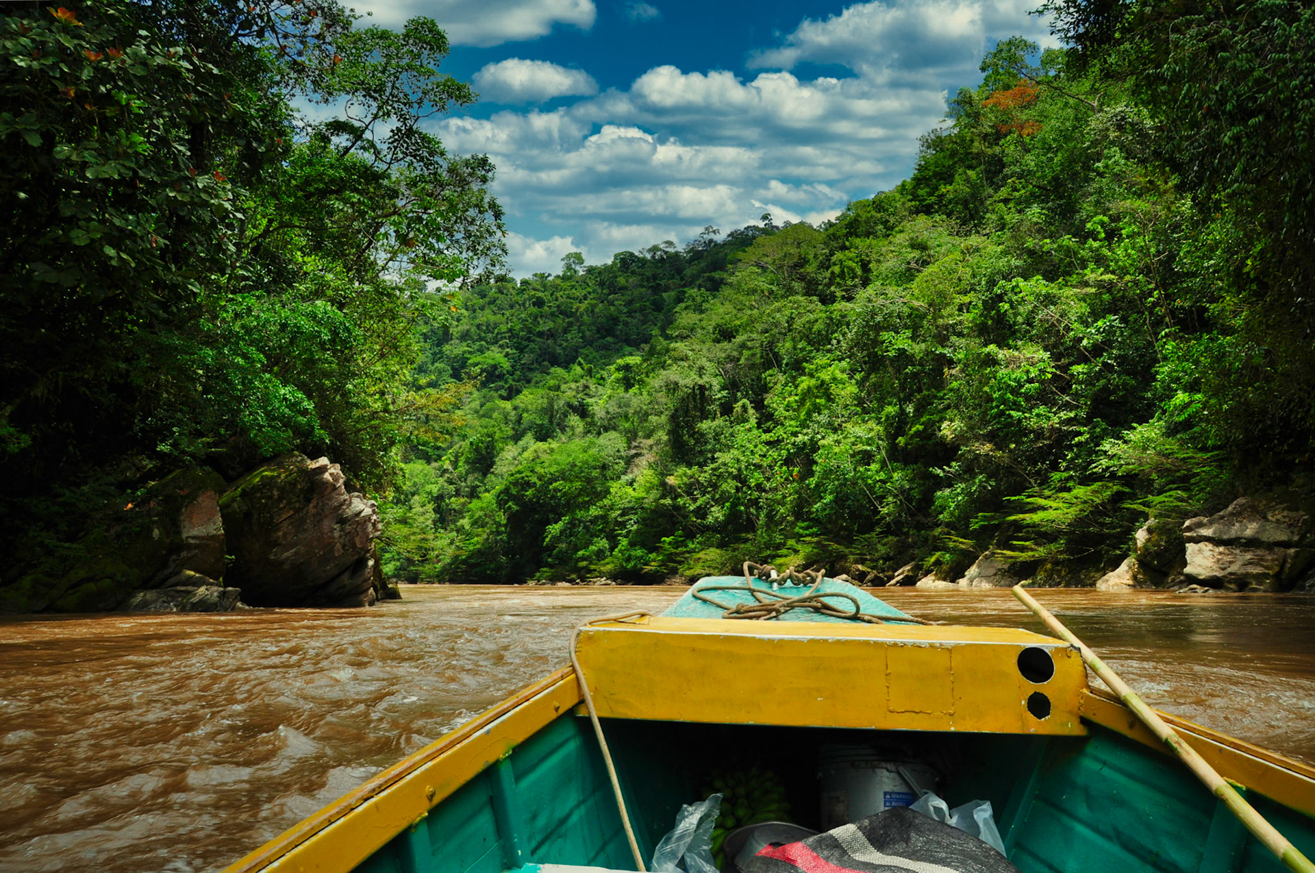 Le long de la rivière Huayabamba, San Martín, Pérou