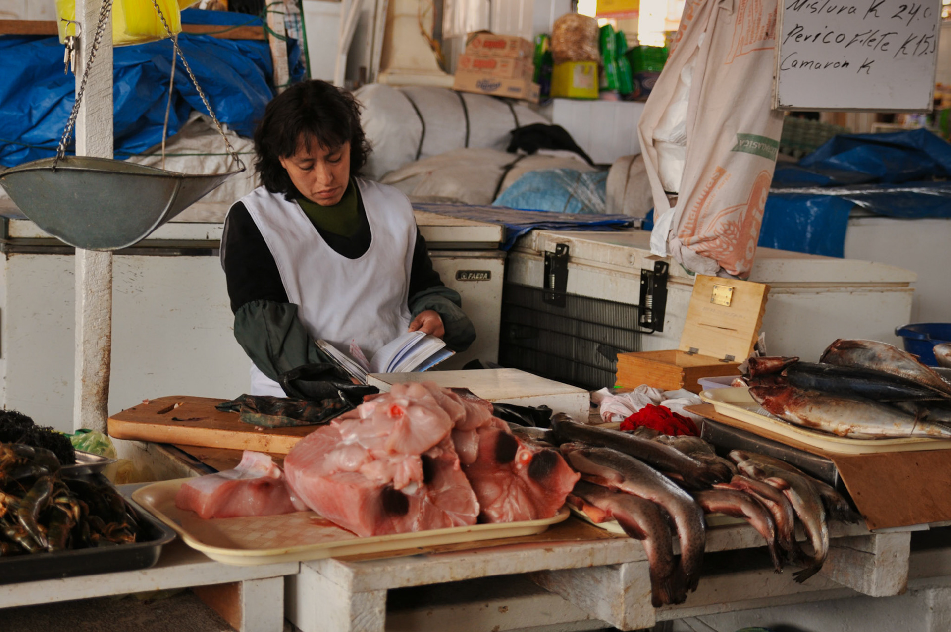 Marché de San Pedro, Cuzco, Pérou