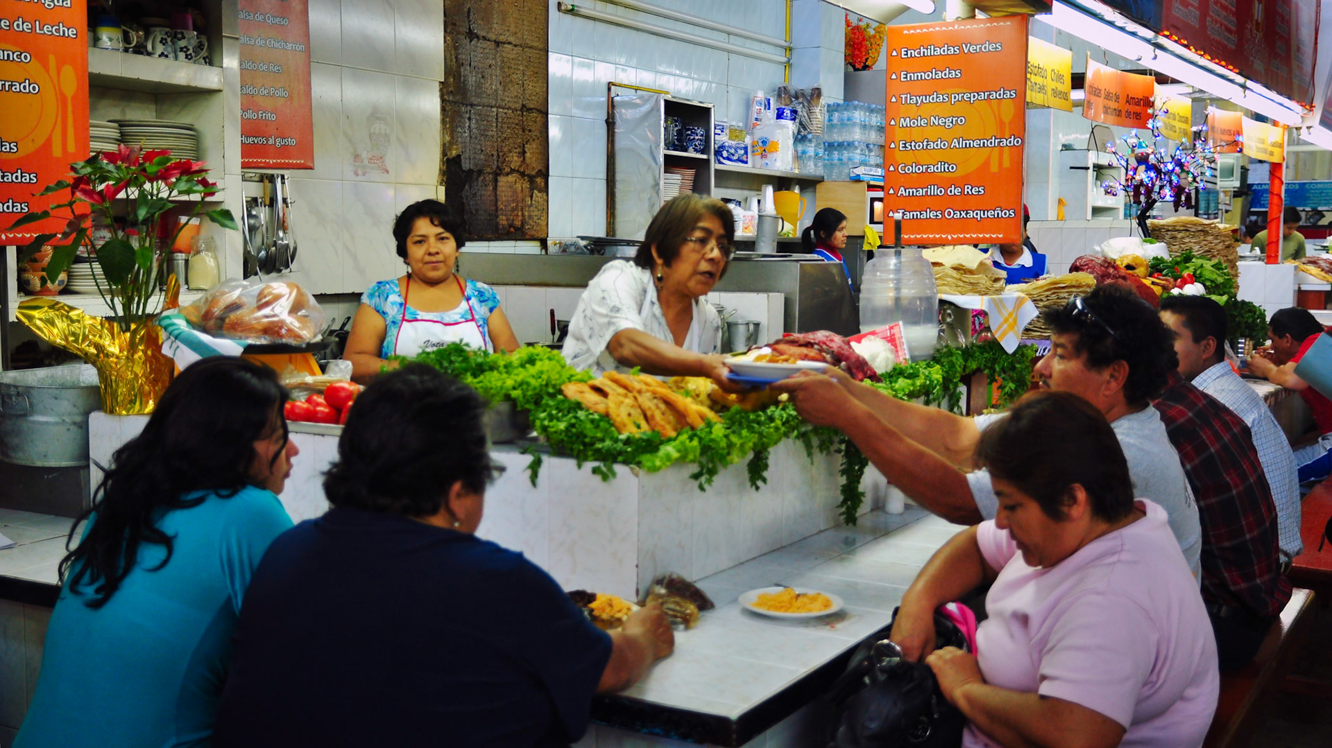 Mercado Benito Juárez à Oaxaca de Juárez, Mexique
