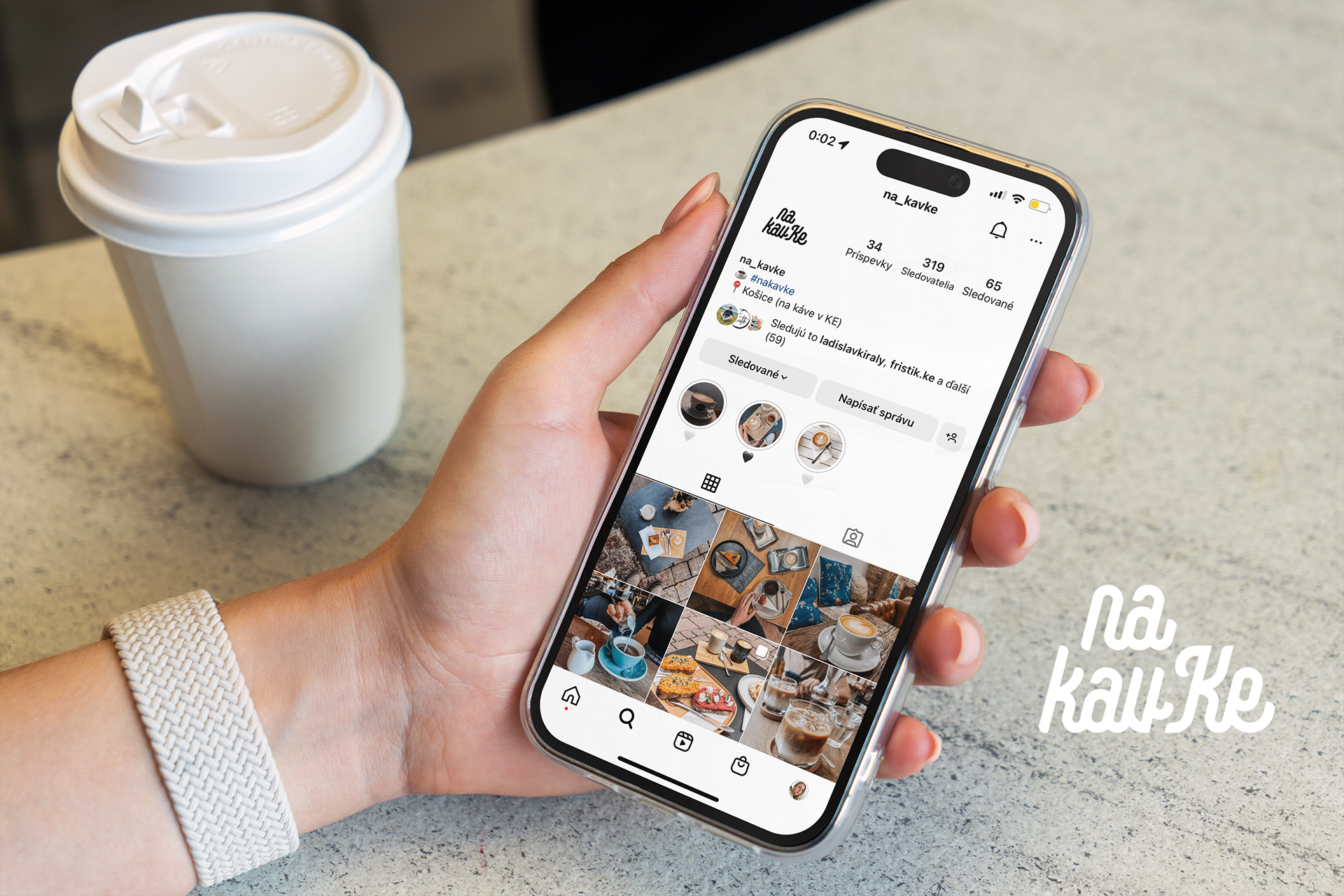 Instagramový profil, návrh vizuálu na sociálne siete, Valentína Figeľová
