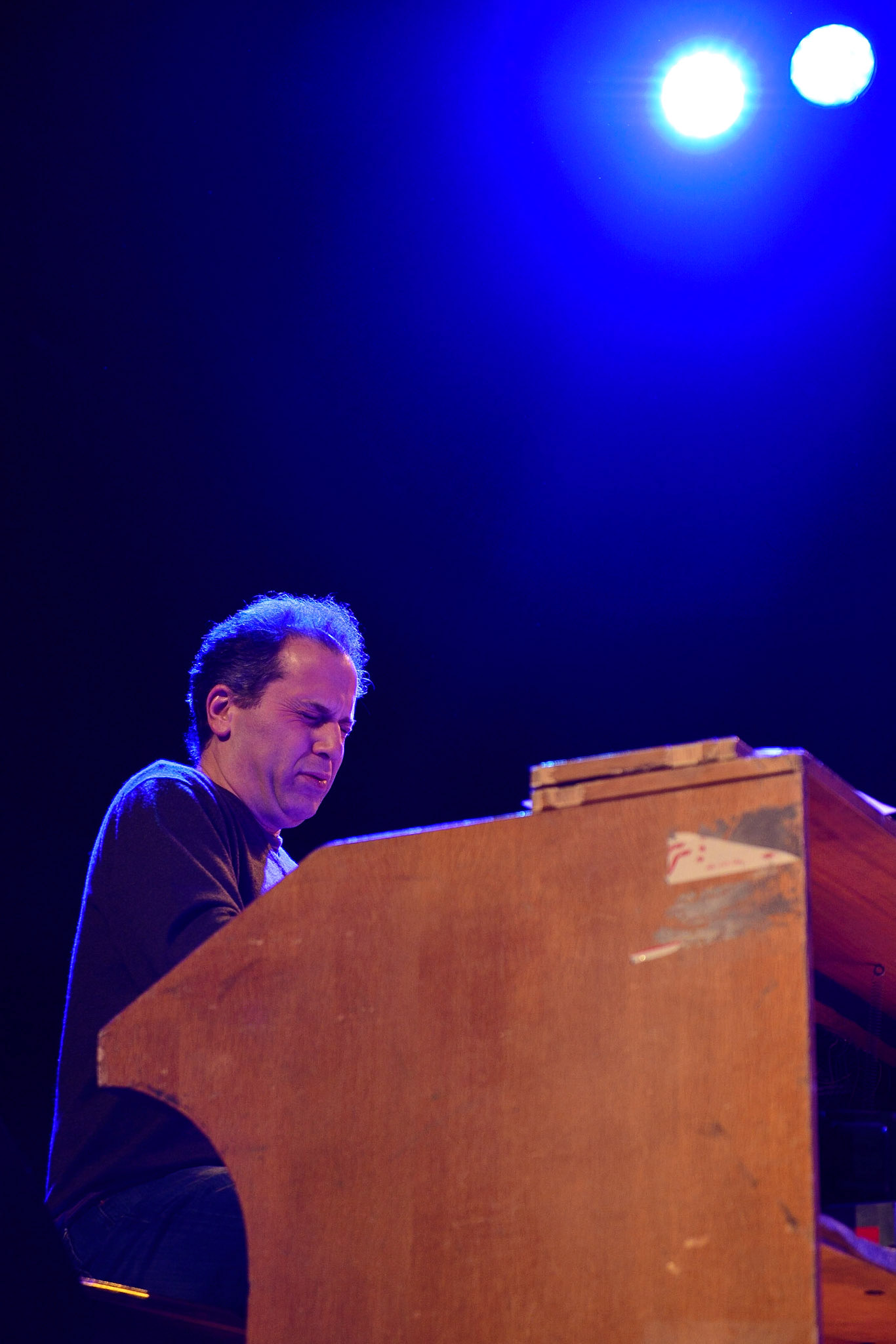 Playing the blue note