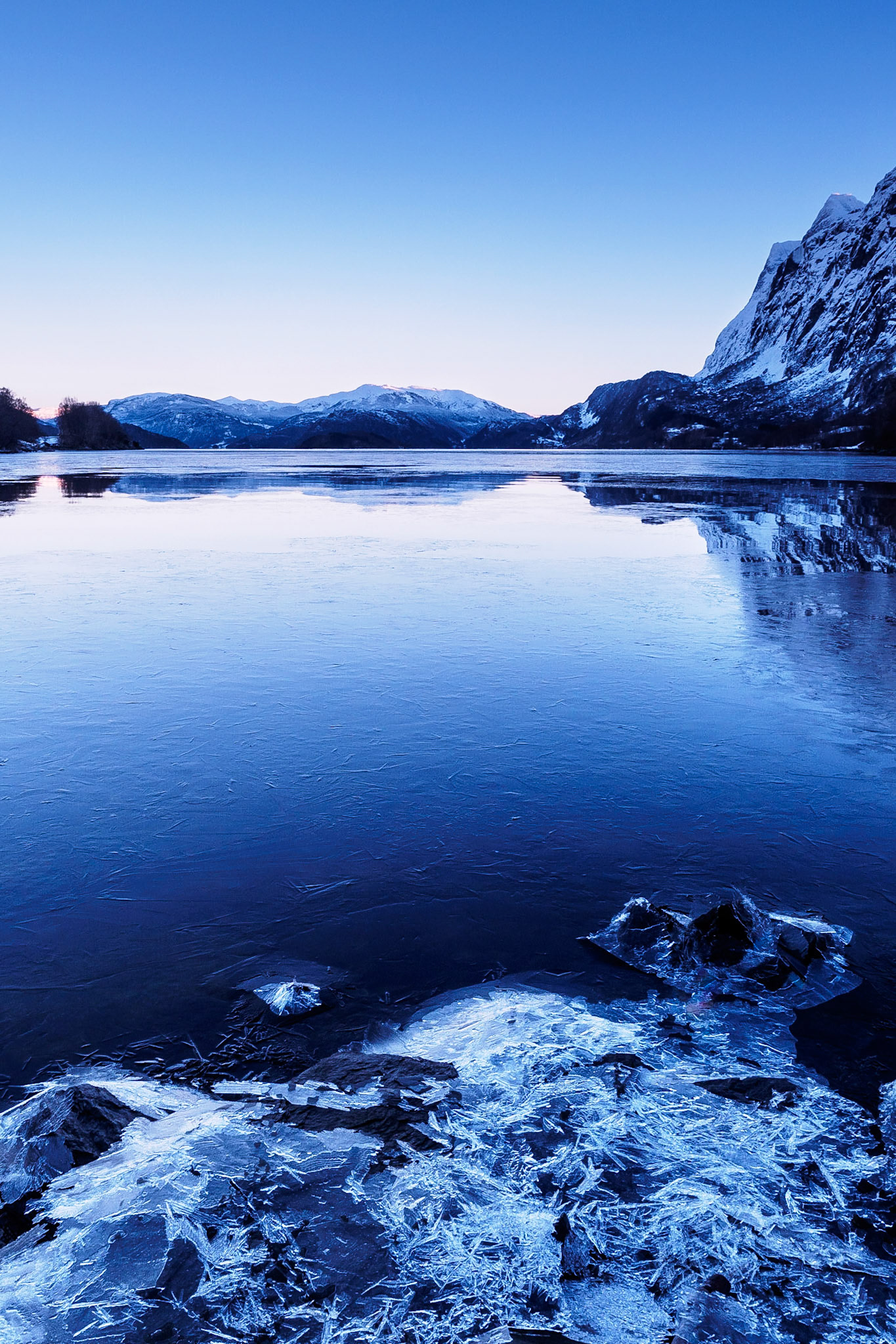 Winter at the sea
