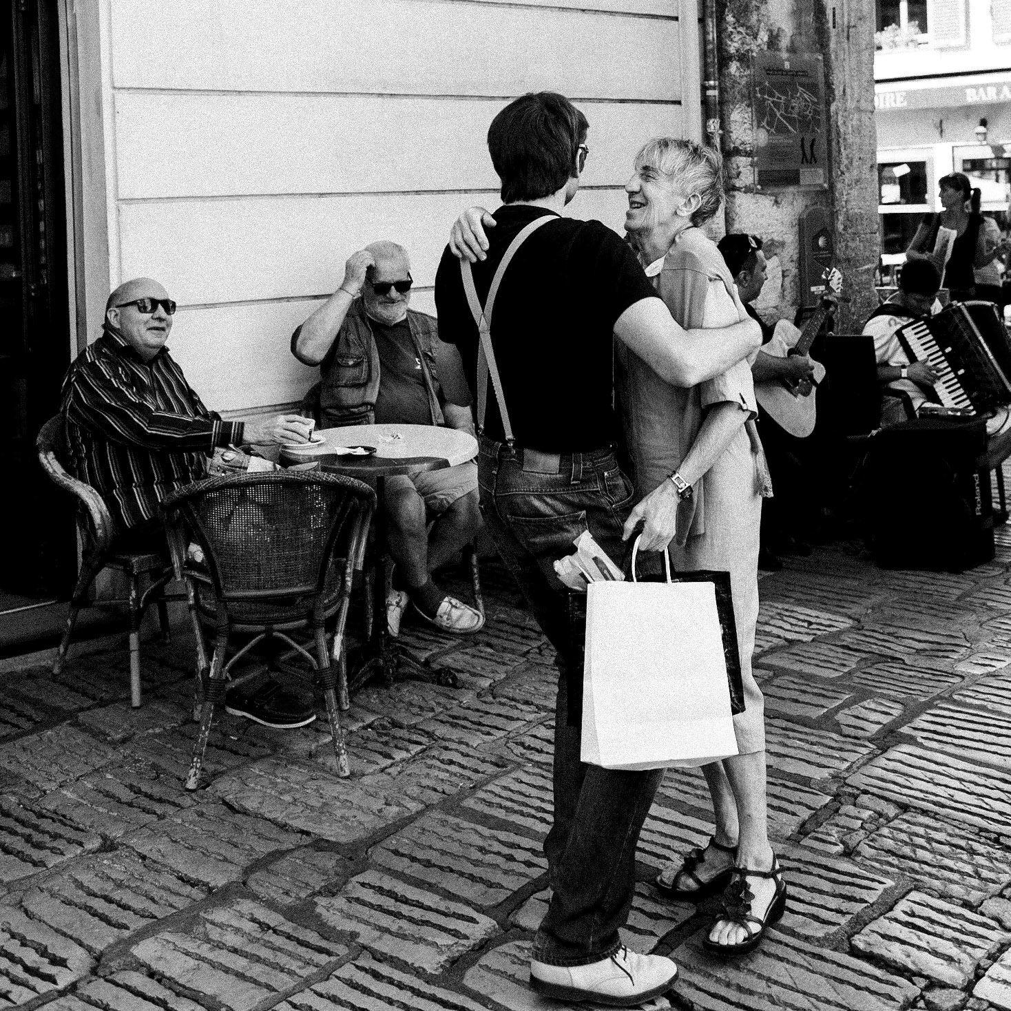 Dancing in the street