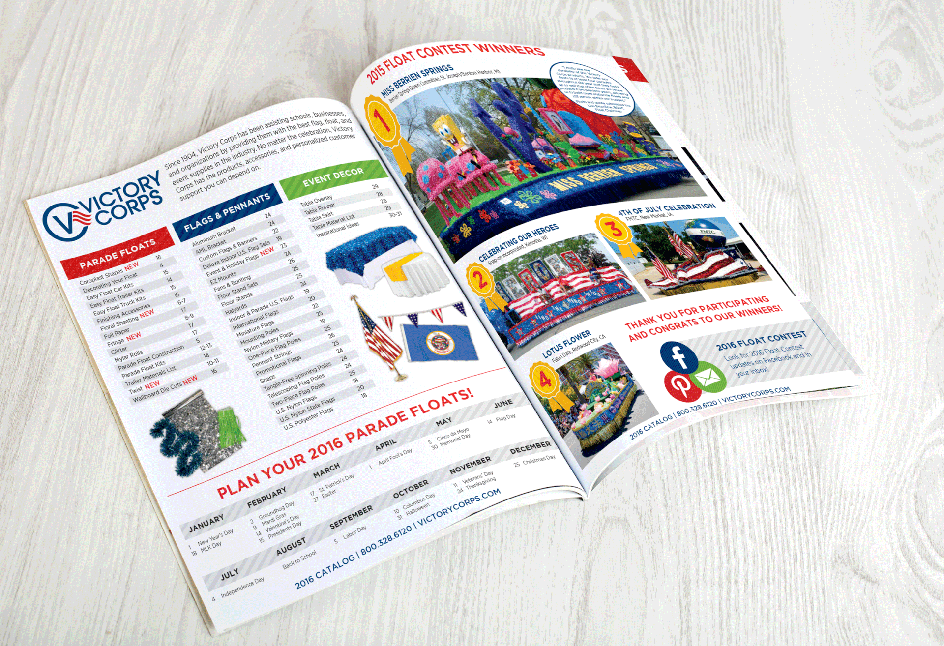 Victory Corps 2016 Catalog - Inside