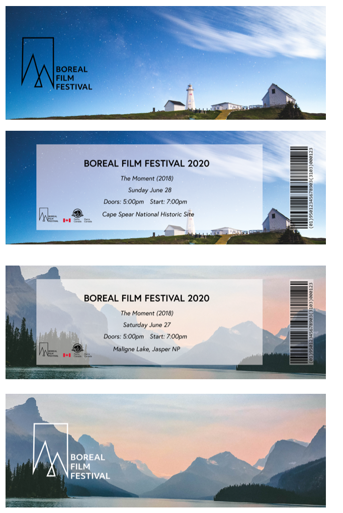 Tickets based on the location they were purchased for