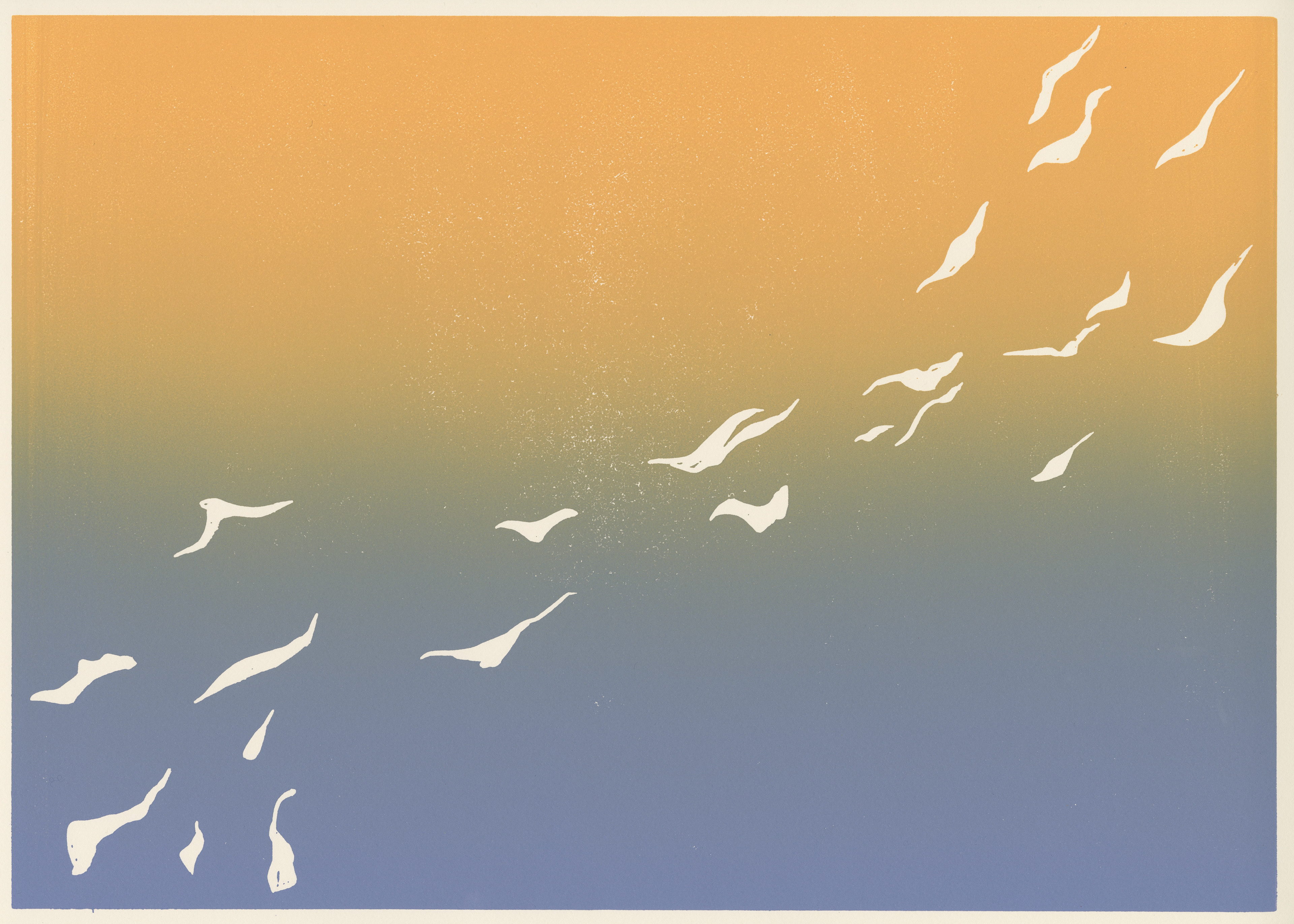 SATTWERDEN:Heile Wunde / Linoldruckserie / 35x50 cm / 2023 